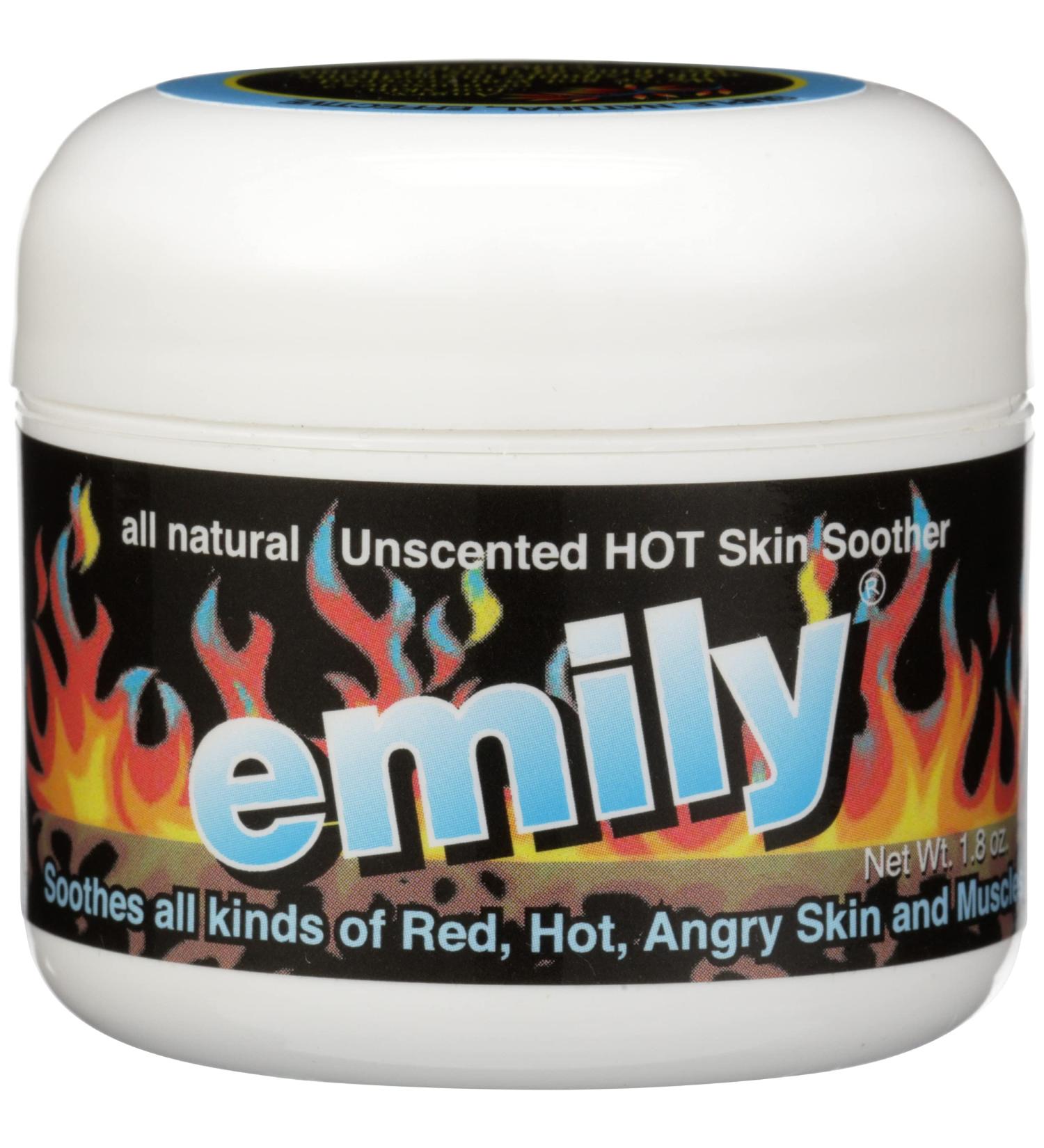 EMILY Skin Soother Hot 1.8 OZ - Soothing Relief for Sensitive Skin - Buy Online on GoSupps.com