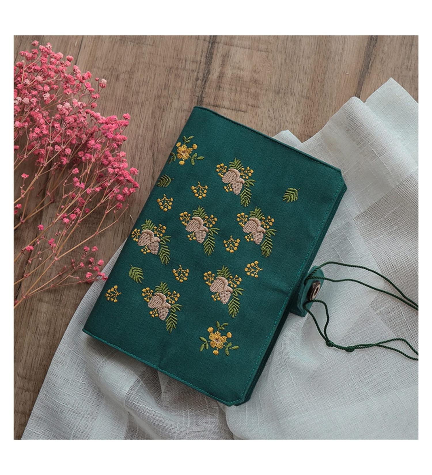 A5 Cute Cloth Dotted 6 Holes Spiral Ring Binder Notebook School Office Stationery Blank Line Grid Dots Planner (Color : A Size : Line-Inner Page) (A Daily plan) - Buy Online on GoSupps.com