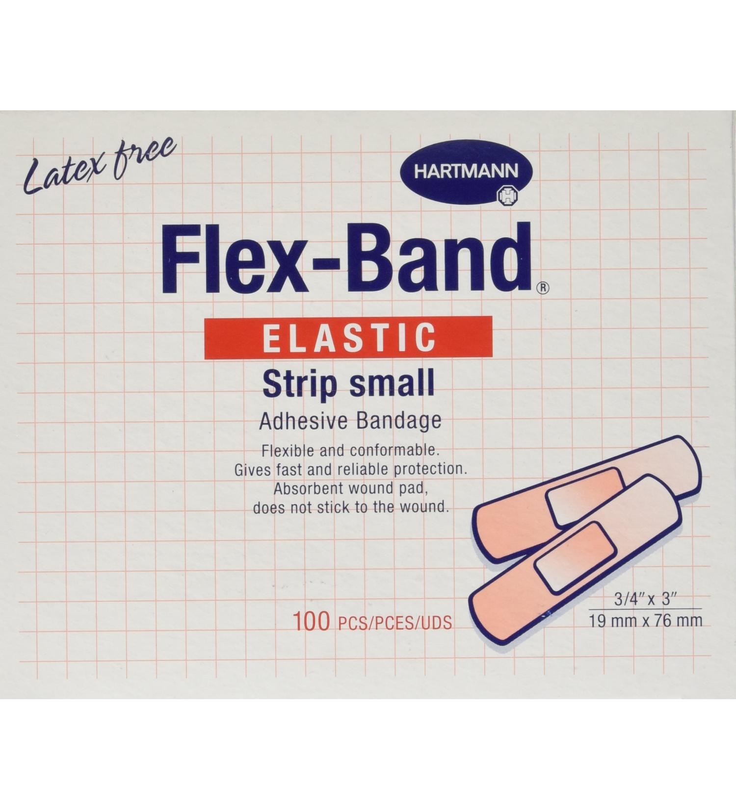 Hartmann-65511 Flex-Band Fabric Adhesive Bandages  Strips  3/4 x 3  Box of 100