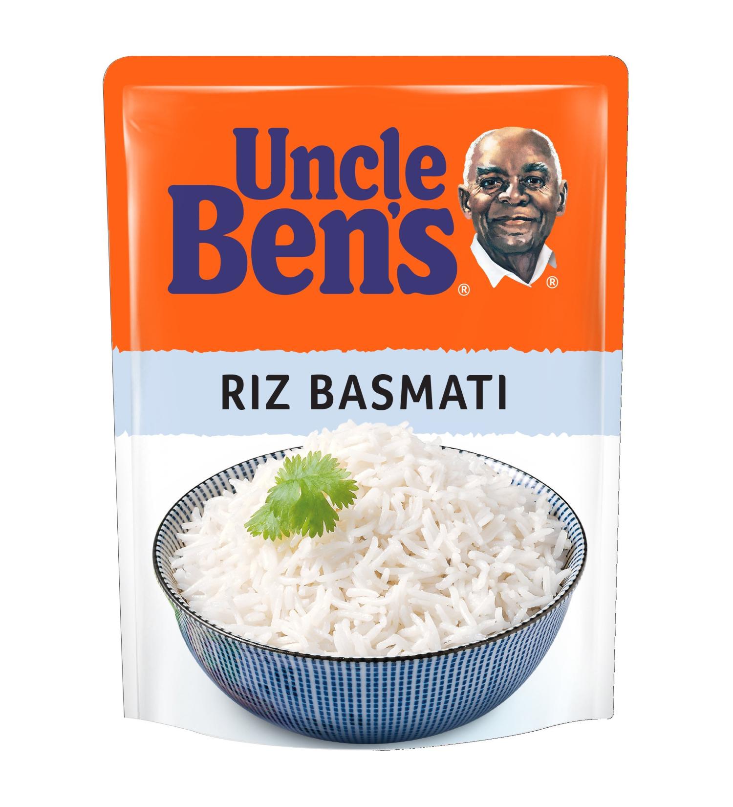 UNCLE BEN'S Basmati Rice - Express 2 min in microwave or pan - 250g