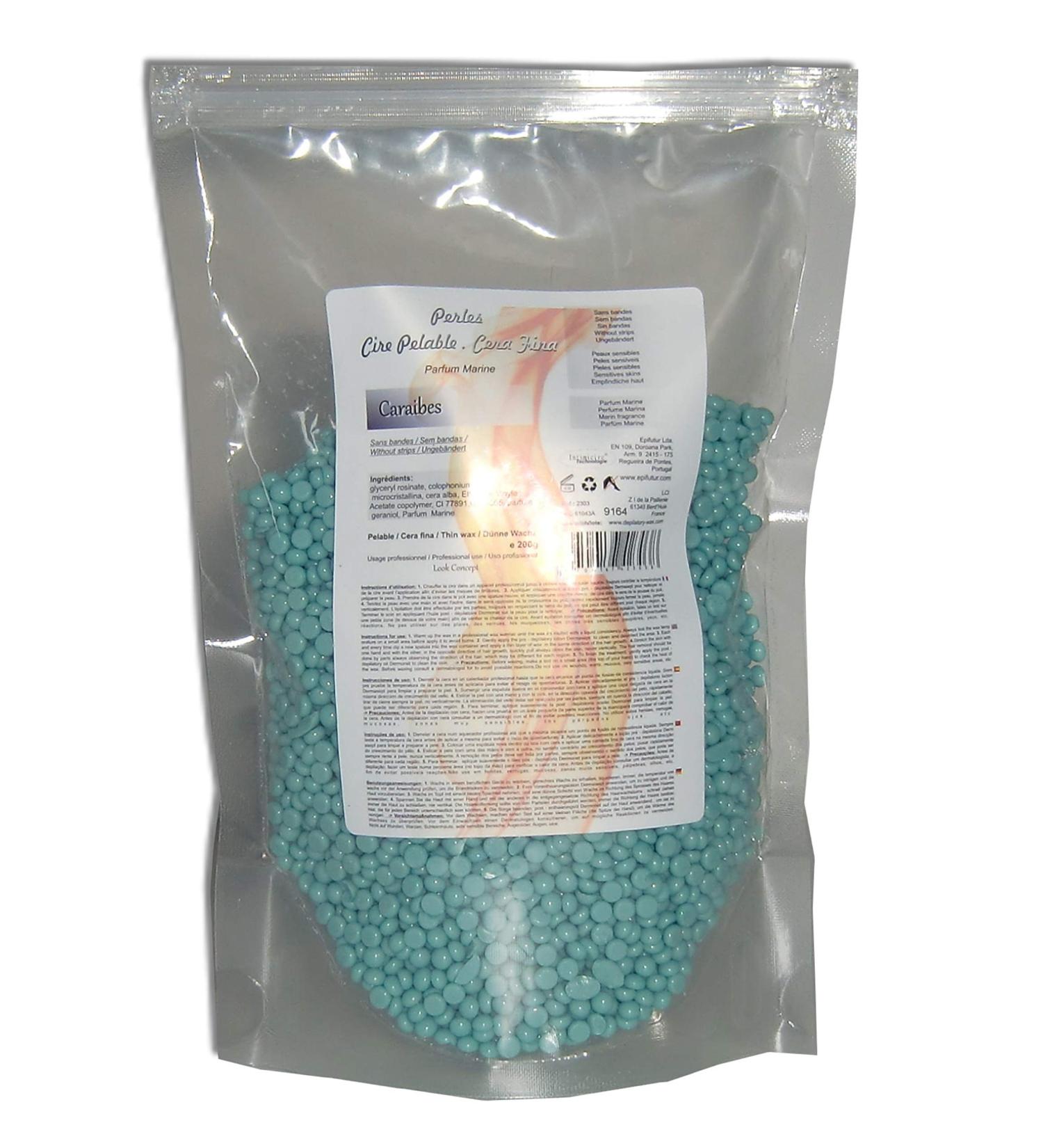 Storepil 200 g wax beads fine Caribbean wax hypoallergenic wax complete hair removal