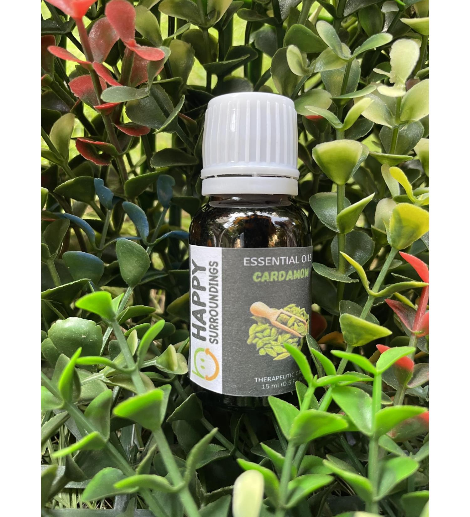 Cardamom Essential Oil -100% Pure and Natural Oil for Natural for Aromatherapy Massage & Skin Care Oil (10 ml)