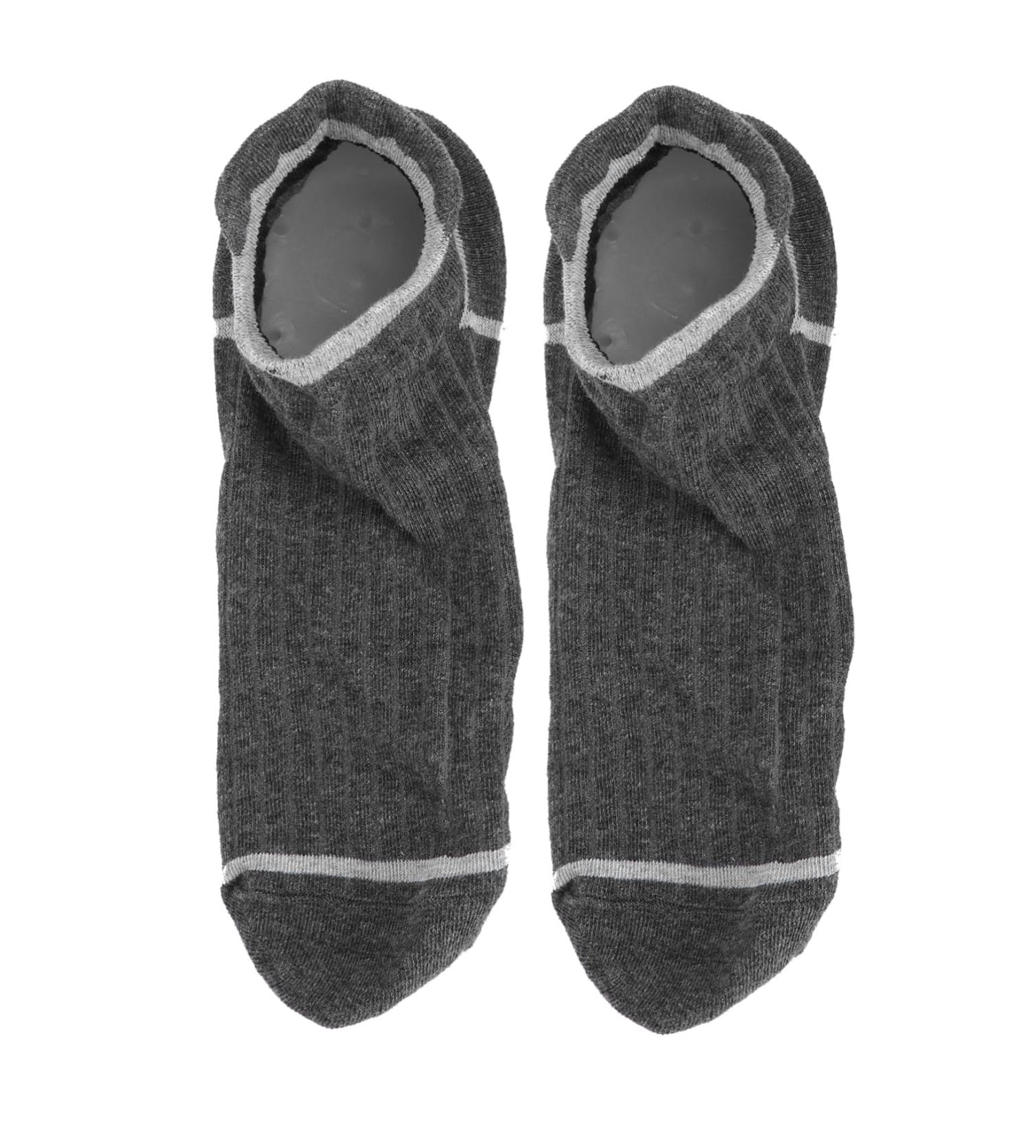 Inner Height Socks - Height Increase Insoles & Gel Pads for Comfort | Light Grey Pure Cotton Shoe Inserts - Buy Online on GoSupps.com
