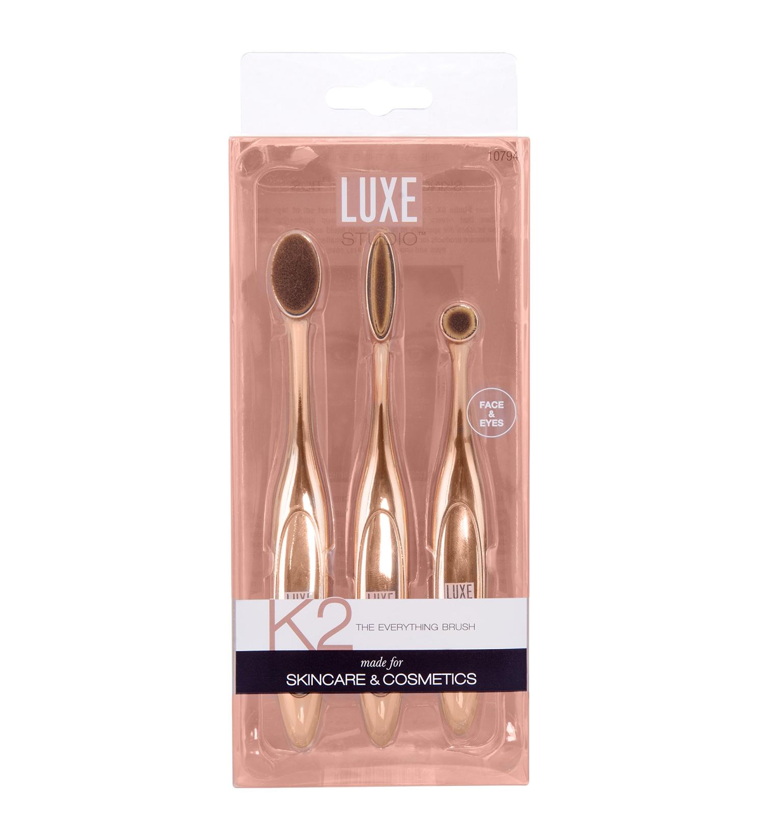 Luxe Studio Oval 6 7 and 3 Brush Kit 6 7 & 3