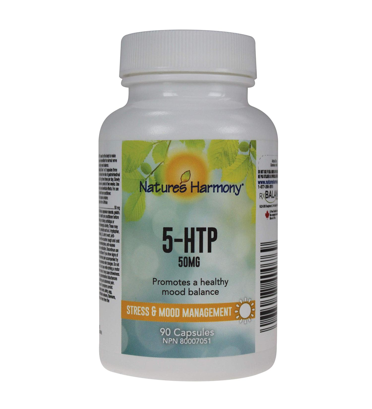 Natures Harmony 5-HTP 50mg - 90 CT | Mood Support & Sleep Aid | Best Price & Fast International Shipping - Buy Online on GoSupps.com