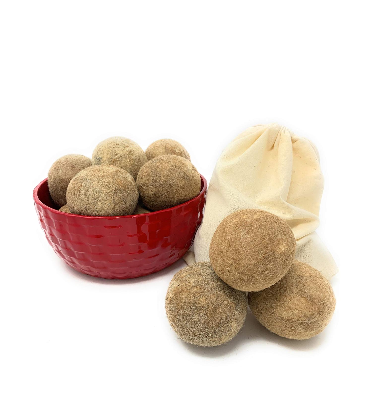 100% Alpaca Wool Dryer Balls - Set of 3 - Hypoallergenic & All-Natural - Made in USA - Eco-Friendly Laundry Solution - Buy Online on GoSupps.com