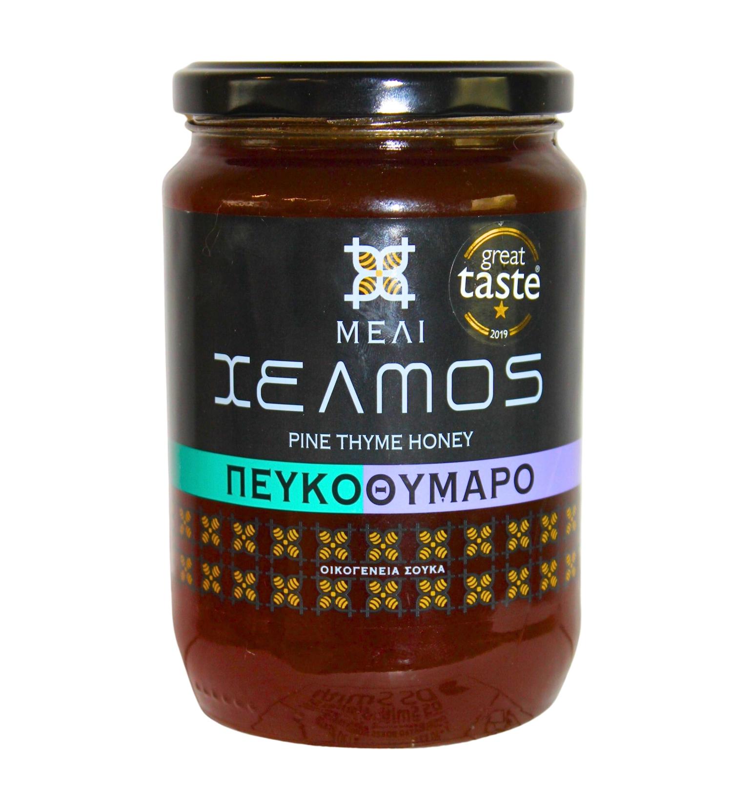 Helmos Pine and Greek Thyme Honey 950g - Buy Online on GoSupps.com