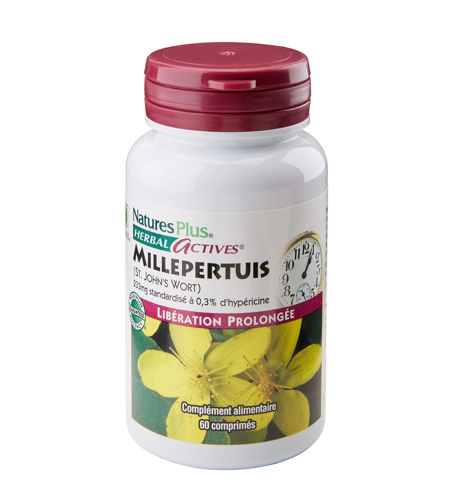 Nature's Plus Natures Plus Herbal Active St. John's Wort Extended Release 63g