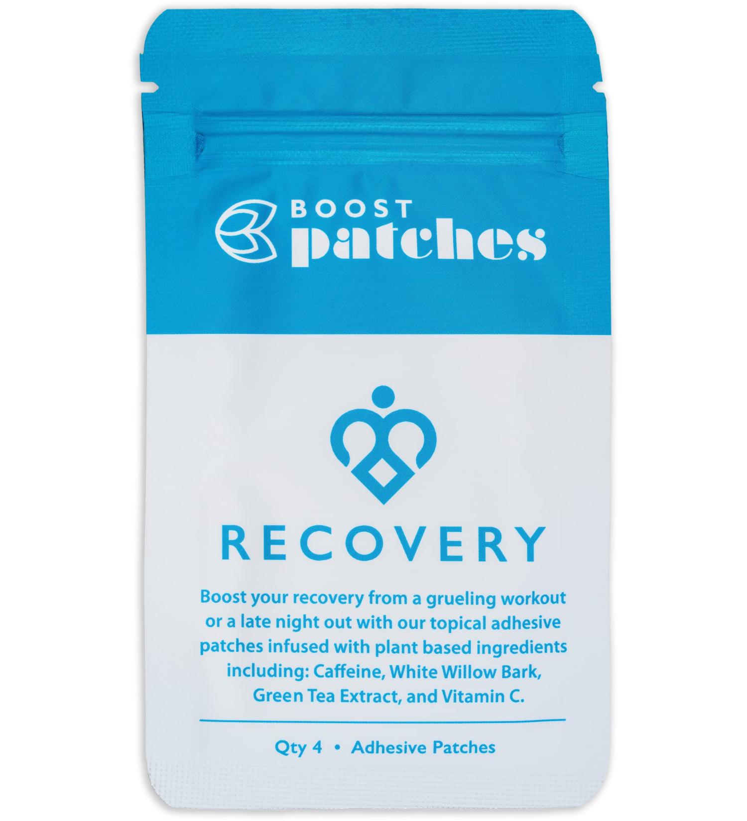 Boost Recovery Patches (4 Pack) | Plant-Based Wellness Support | Non-Toxic & Latex-Free | Made in USA - Buy Online on GoSupps.com