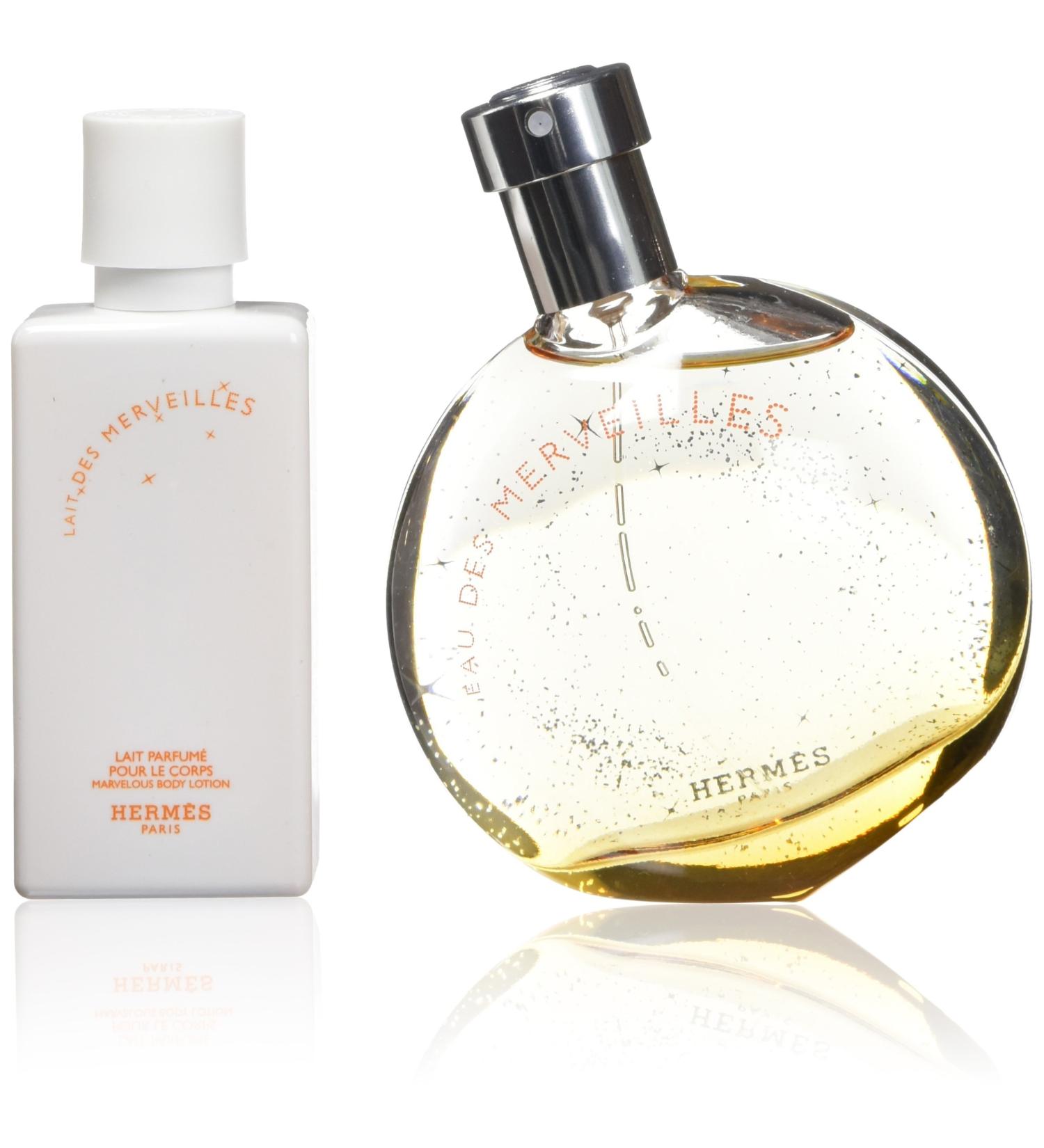 Hermes Eau Des Merveilles Fragrance Set 2 Count