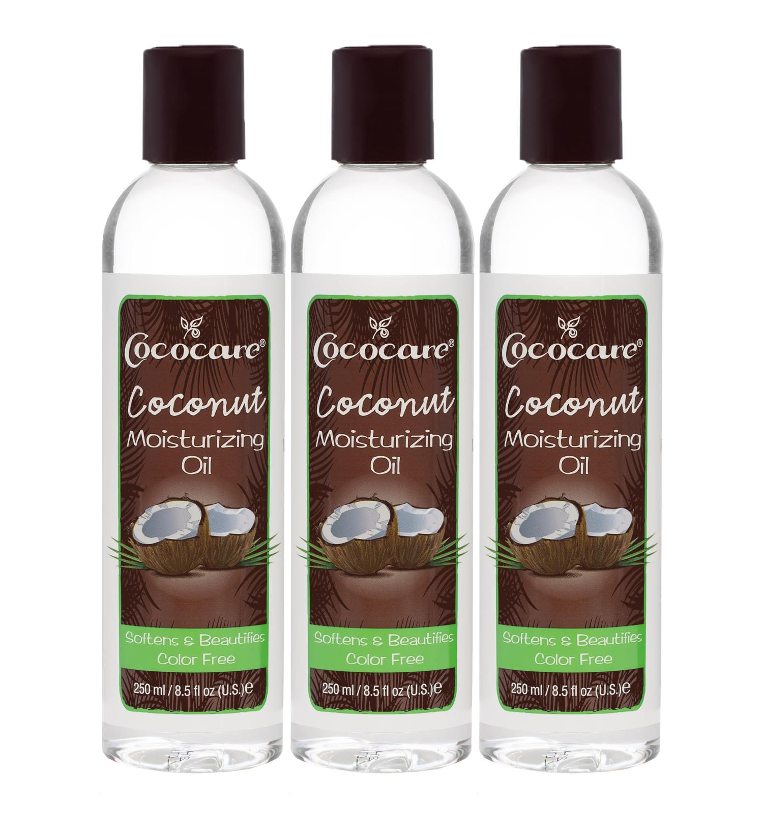 Cococare Coconut Moisturizing Oil 8.5 Fl Oz - Natural Coconut Oil for Deep Hydration & Nourishment | International Shipping Available - Buy Online on GoSupps.com