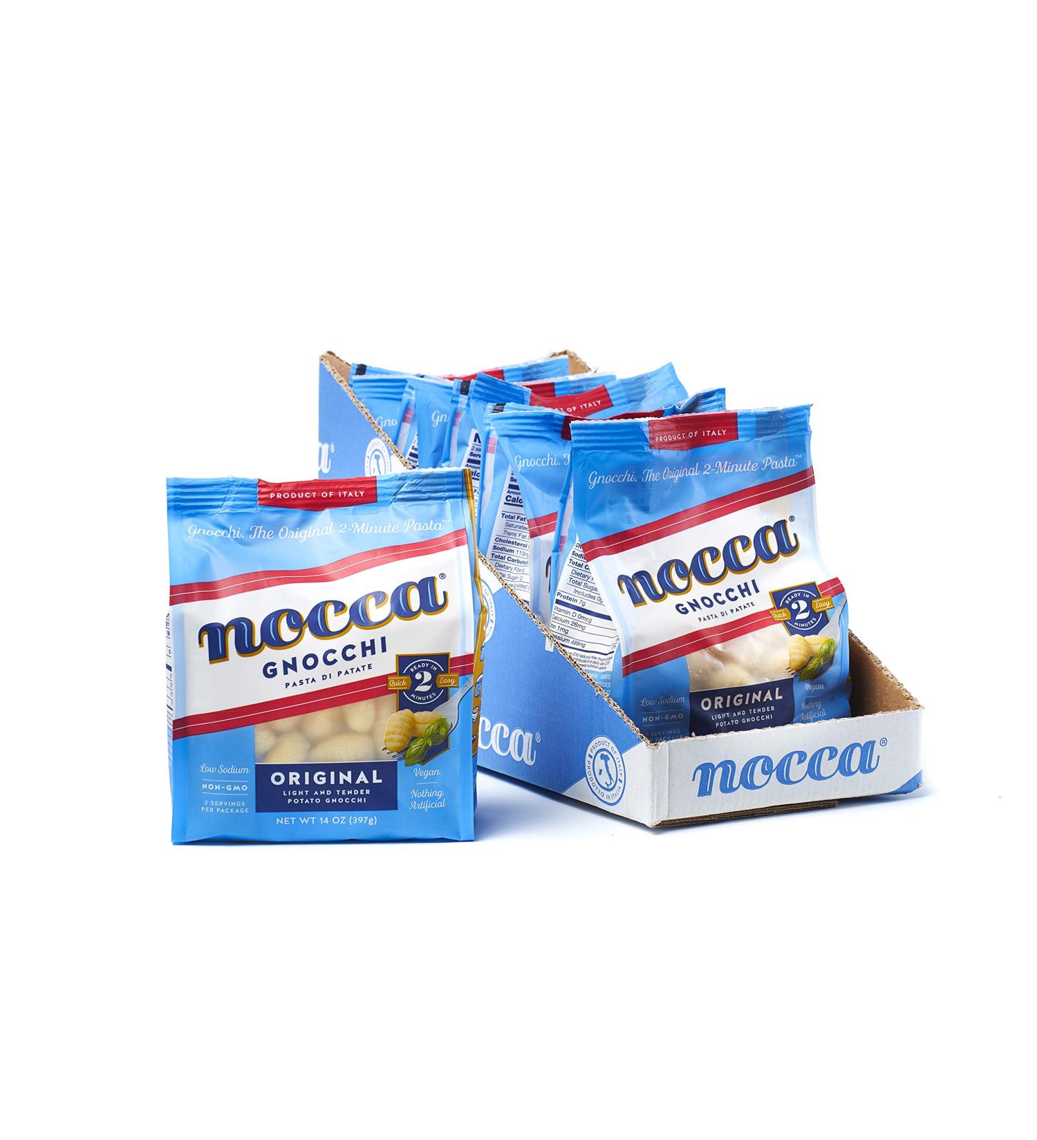 Nocca Cocola Mini Gnocchi Potato Dumpling Pasta Original 14oz (Pack of 6) - Authentic Italian Pasta Delight - Buy Online on GoSupps.com