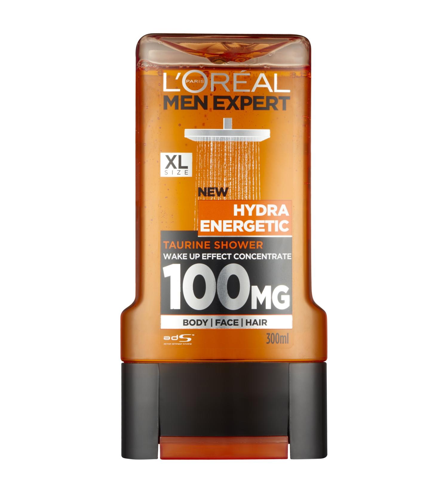 L'Oreal Paris Men Expert Shower Gel Hydra Energetic 300 ml - Buy Online on GoSupps.com