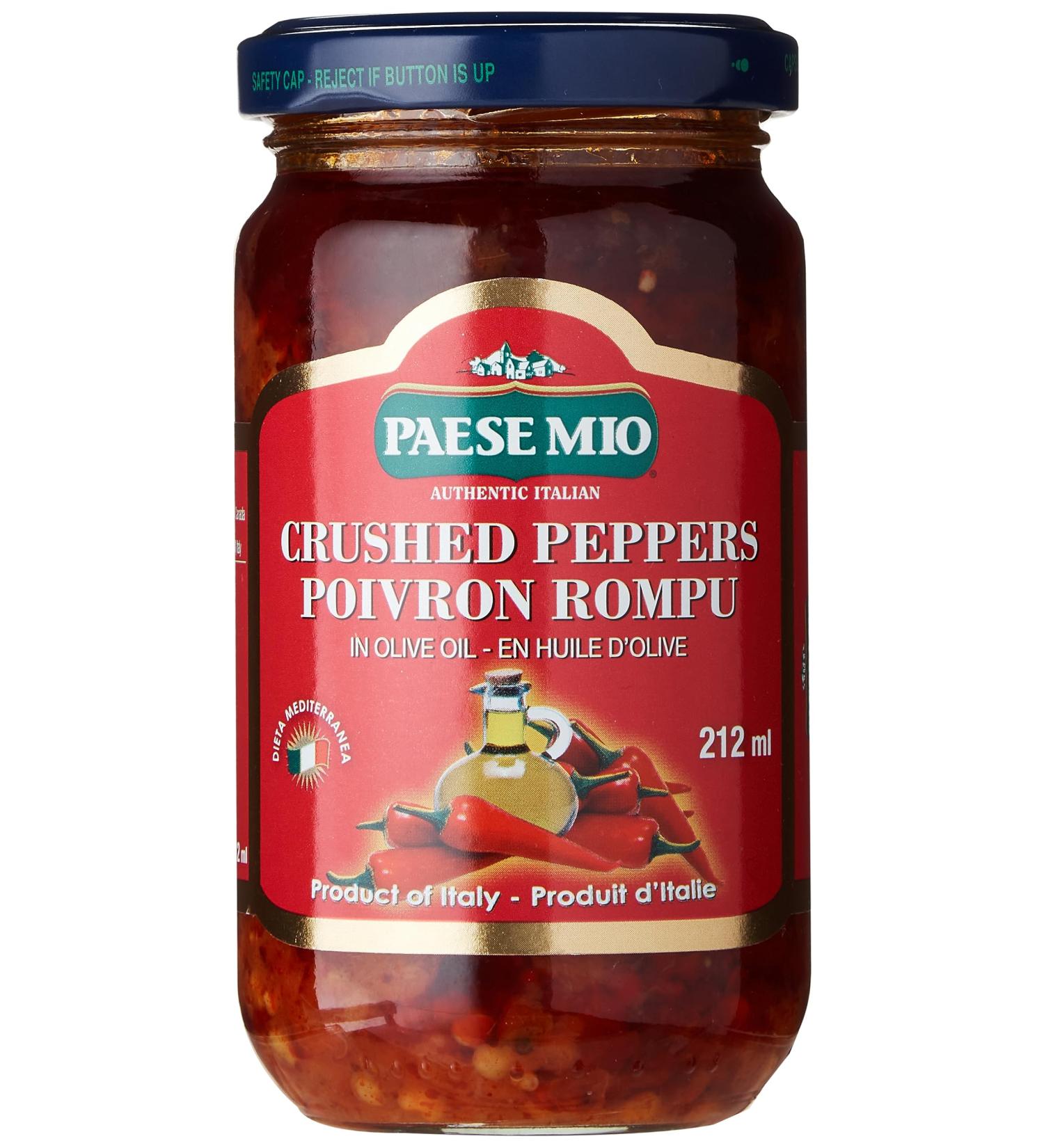 PAESE MIO Crushed Hot Peppers 212 milliliters - Buy Online on GoSupps.com