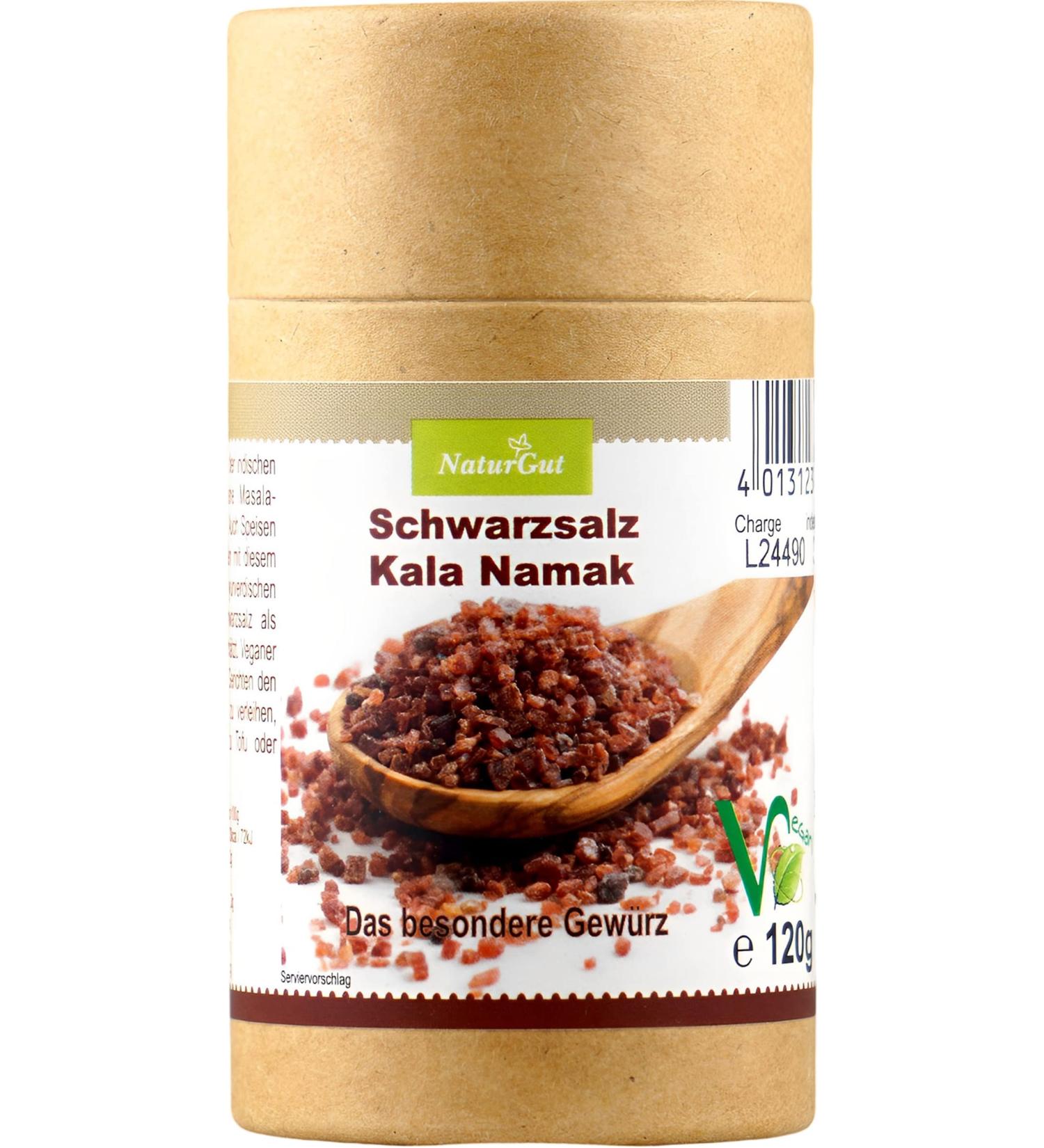 Black salt Kala Namak ground in Spreader 0.3lbs - Buy Online on GoSupps.com
