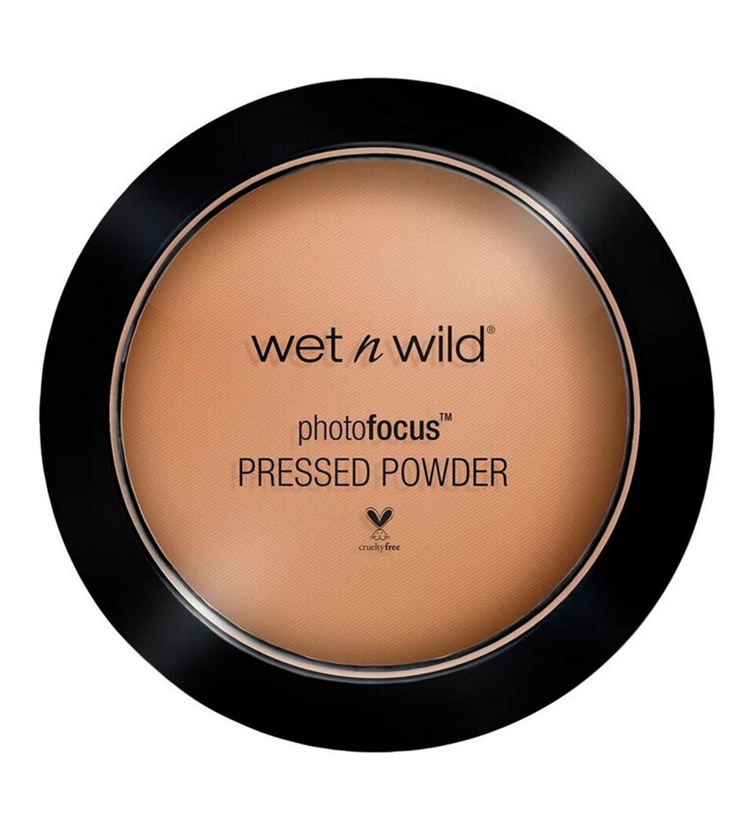 Wet n Wild Photo Focus Pressed Powder Tan Beige 7.5g