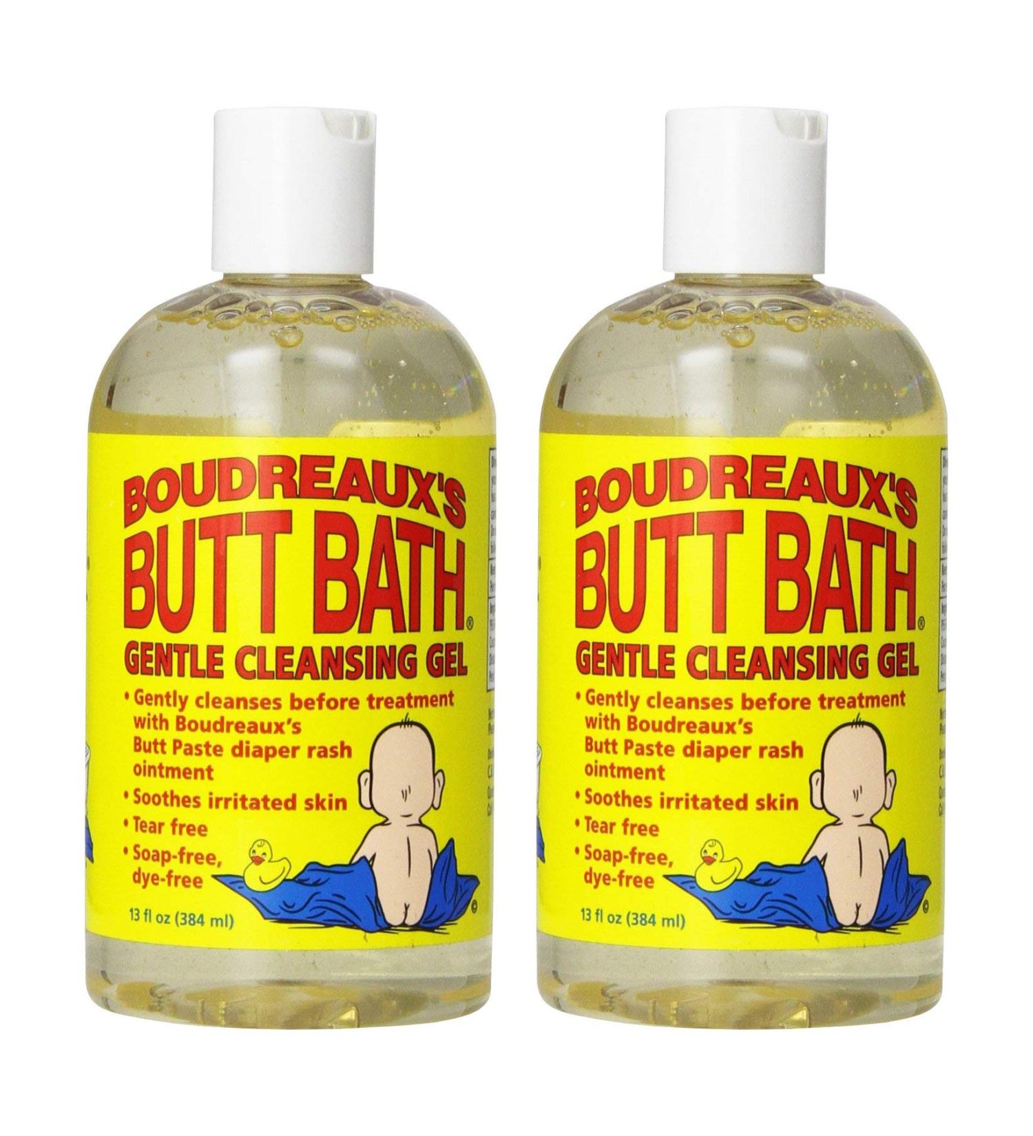 Boudreaux's Butt Bath Gentle Cleansing Gel 13 oz (2 Pack) - Buy Online on GoSupps.com