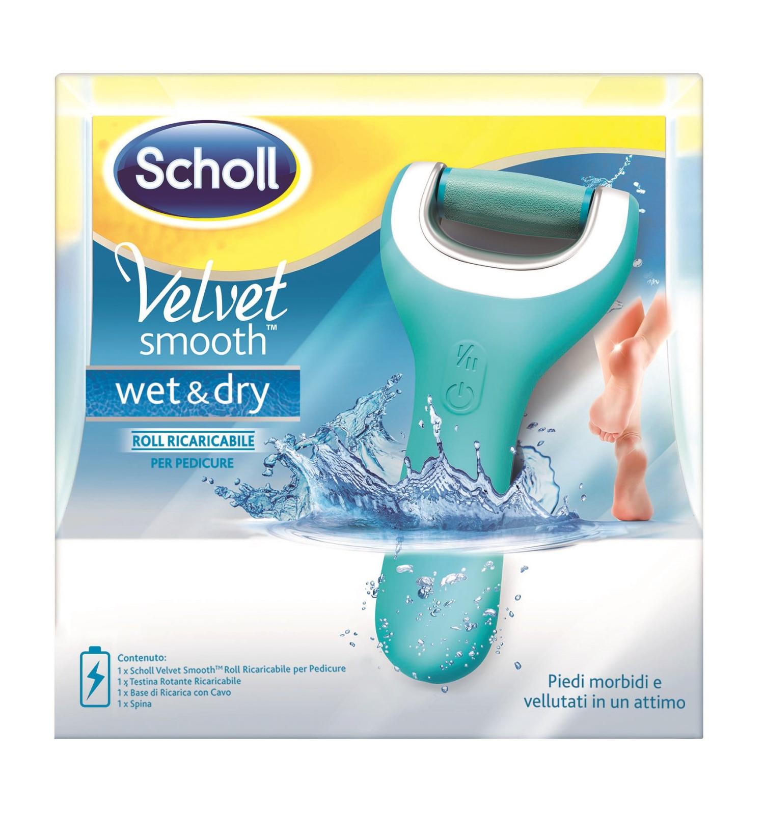 Scholl Velvet Smooth Wet & Dry Pedicure Set | Ultimate At-Home Foot Care | International Shipping Available - Buy Online on GoSupps.com