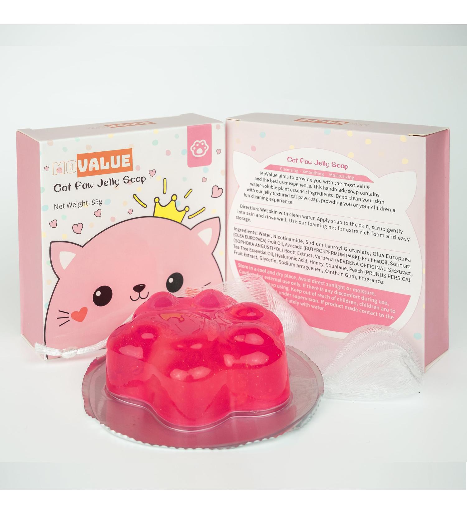 Cheese Shaped Kids Jelly Soap - Fun & Scented Hand Soap | Cute Bar Soap for Children - Perfect for Bath Time & Guests - Buy Online on GoSupps.com