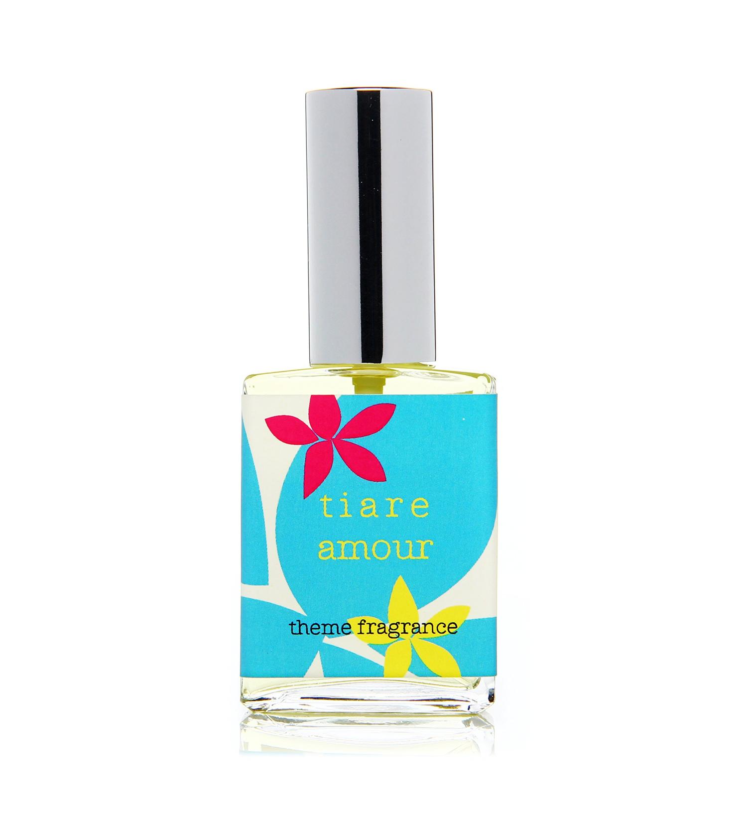 Theme Fragrance Tiare Amour Frangipani perfume for women. White Floral Tropical beach women's fragrance. 15 ml