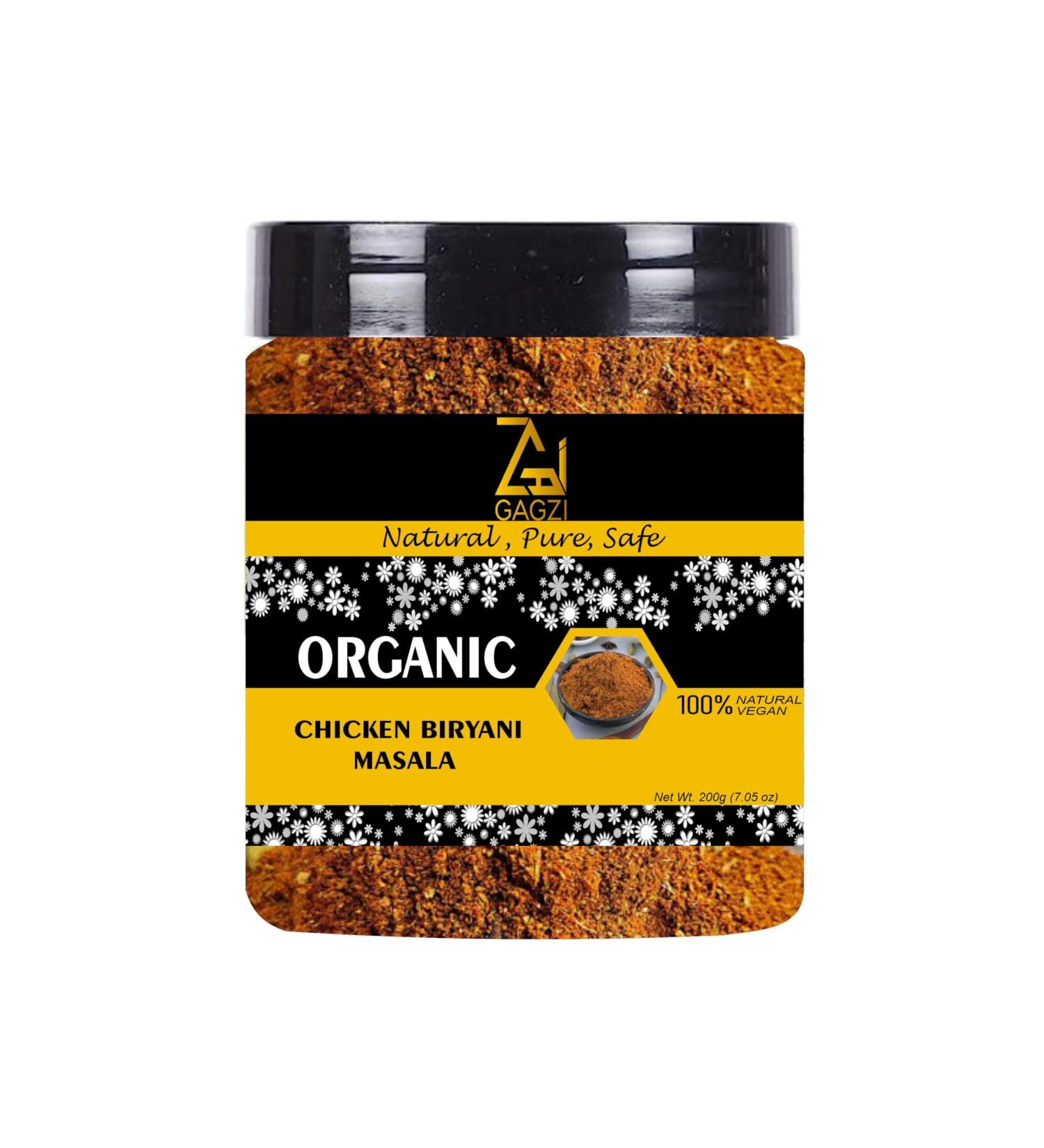 GAGZI All Natural Organic Spices Chicken Biryani Masala 100 Gram (Packing May Be Vary) Pack Of 1 100 Gram 3.35 oz