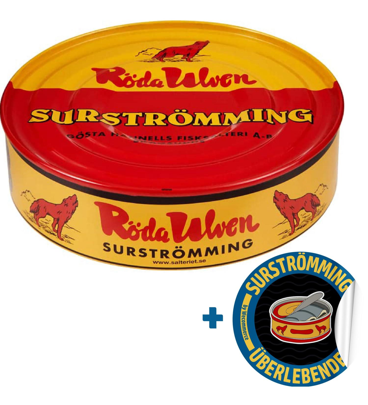 R da Ulven Original Surstr mming fermented herring 400 g300 g each - Buy Online on GoSupps.com