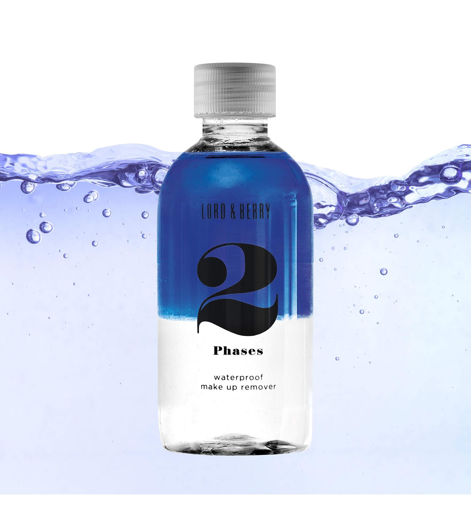 Buy Lord & Berry 2 PHASES Waterproof Makeup Remover with Argan Oil & Chamomile - Soothing & Nourishing - International Shipping - Buy Online on GoSupps.com
