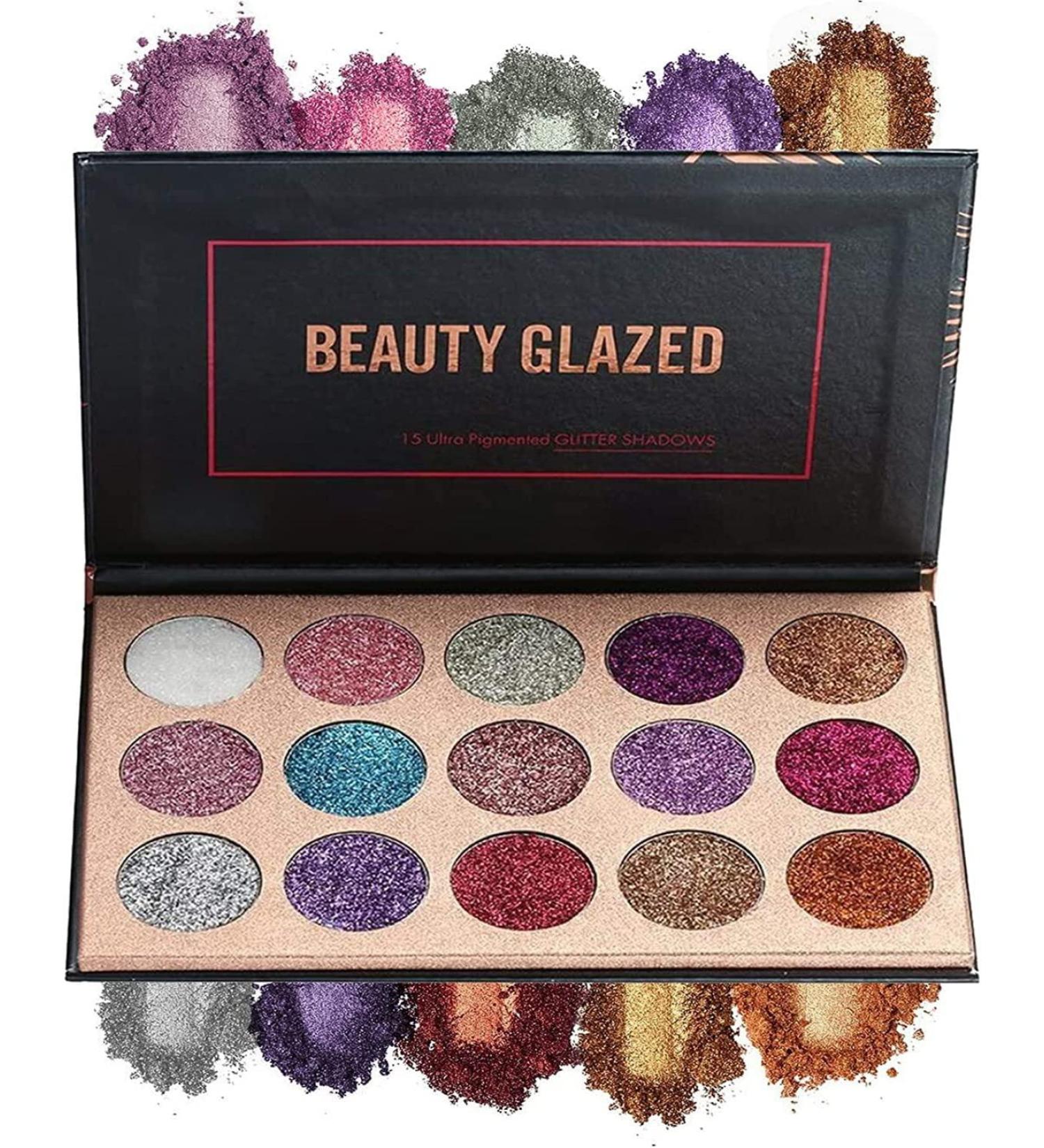 15 Colors Eyeshadow Palette - Glitter Shimmer Pigment Makeup for Stunning Looks | International Shipping - Buy Online on GoSupps.com