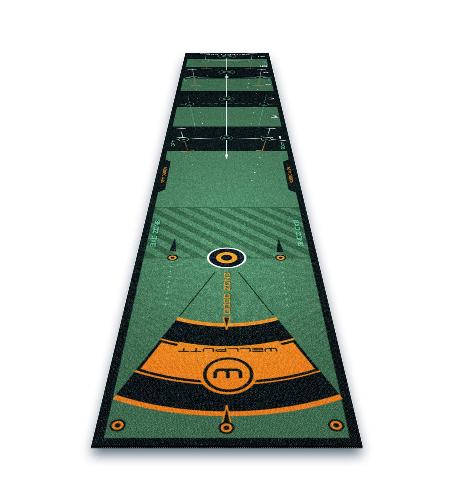 High Speed WellPutt Golf 10' Training Mat in Green - Improve Your Putting Skills - Buy Online on GoSupps.com