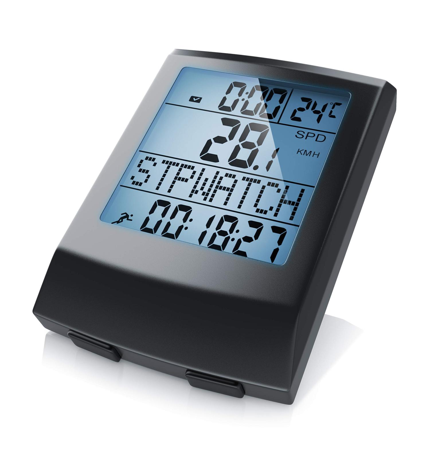 Wireless Bike Computer | 13 Function Speedometer with Temperature Display & Backlight - International Shipping - Buy Online on GoSupps.com