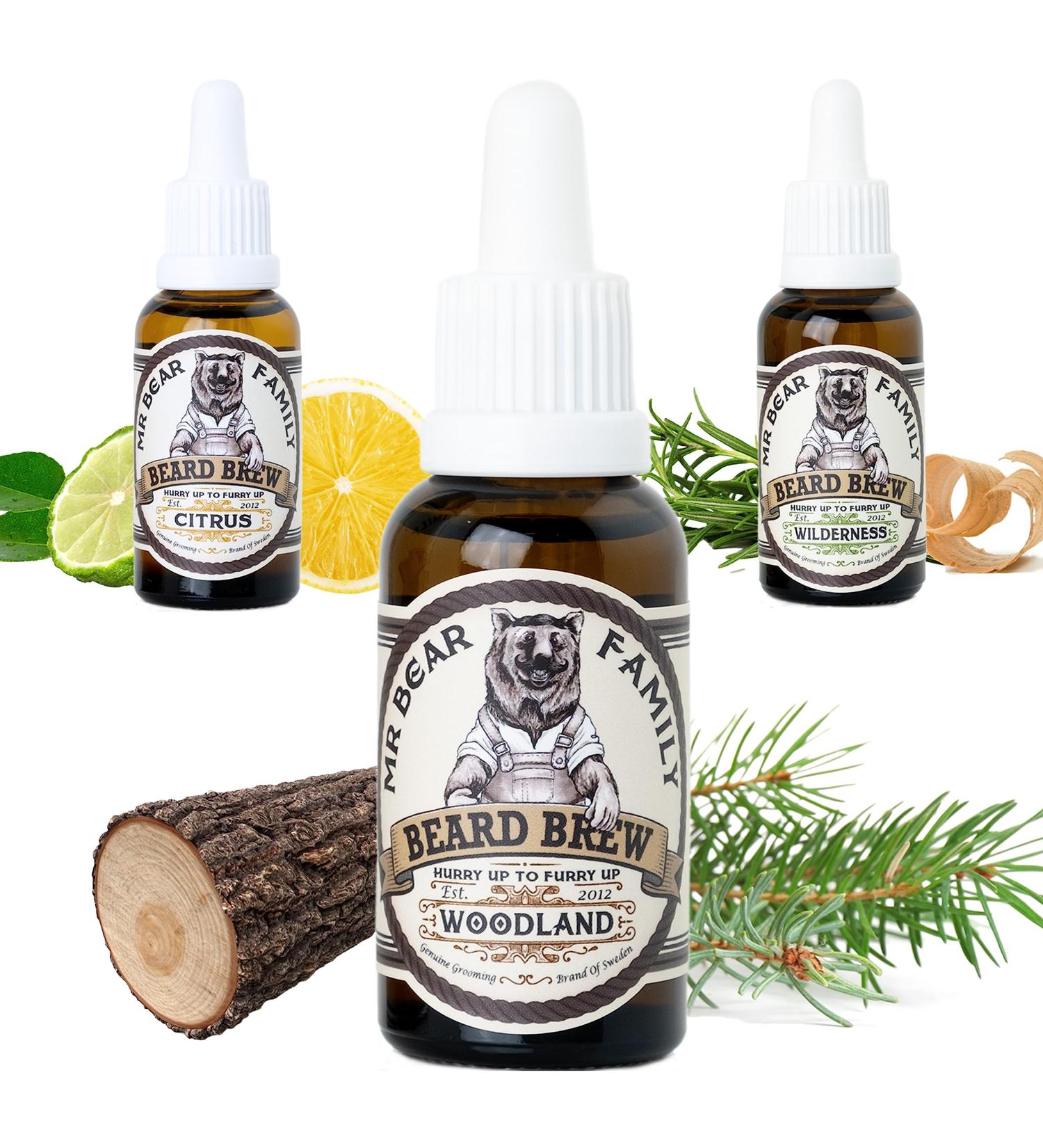 Woodland Beard Oil for Men - Hydrating Jojoba + Argan Oil Blend for Healthier Hair Growth - 30ml Pack of 1 - Buy Online on GoSupps.com