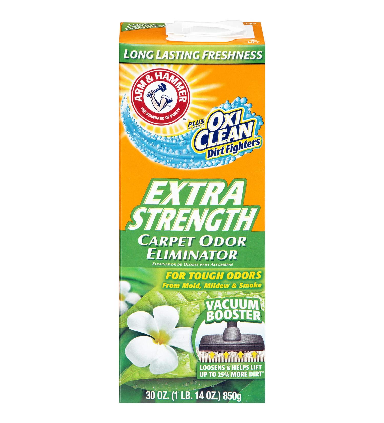 Arm & Hammer Extra Strength Carpet Odor Eliminator 30 oz. - Powerful Odor Removal - Buy Online on GoSupps.com