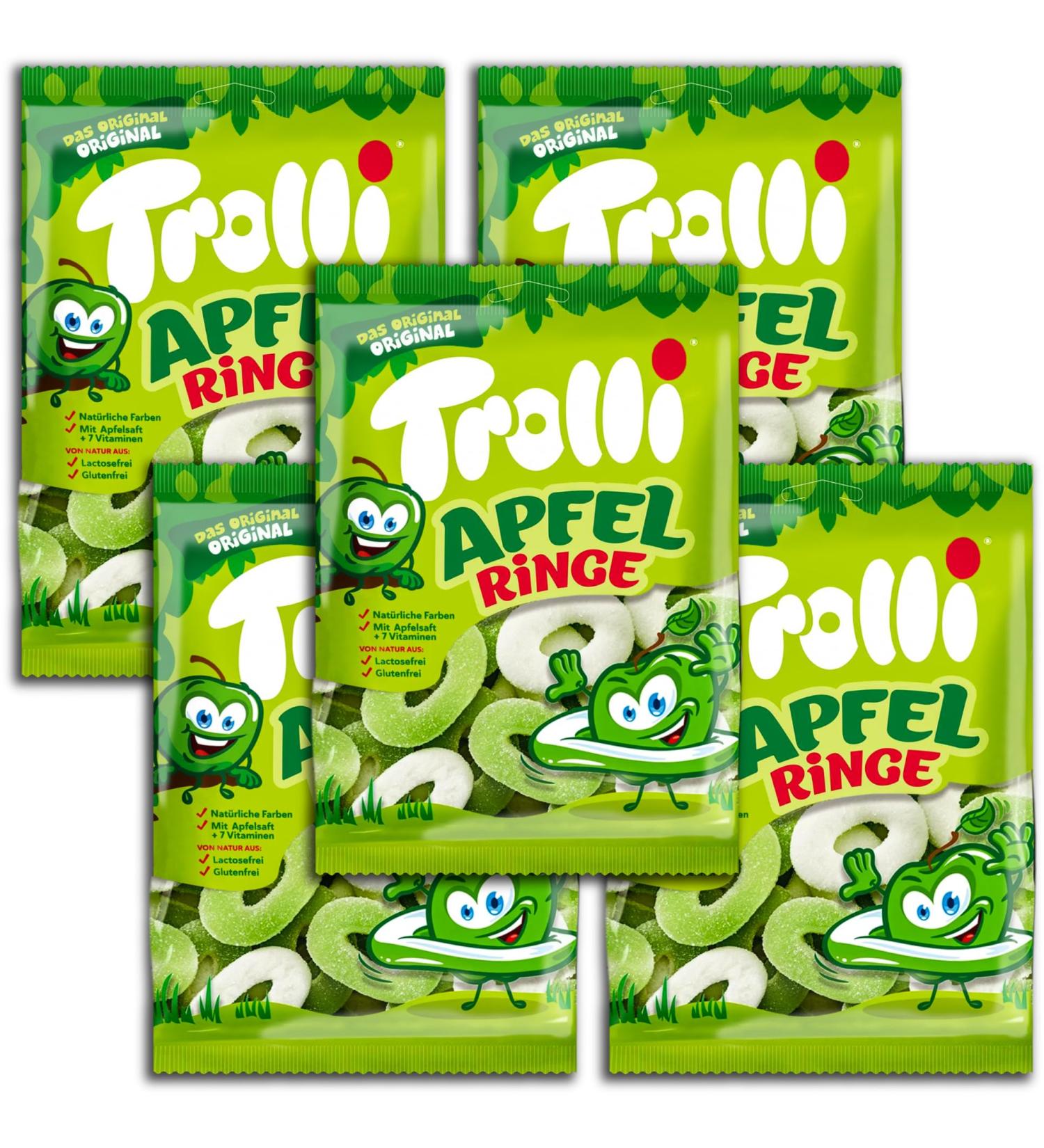 Trolli Trolli 5 x 150g cans of extra sweet foaming sugar with fruity filling
