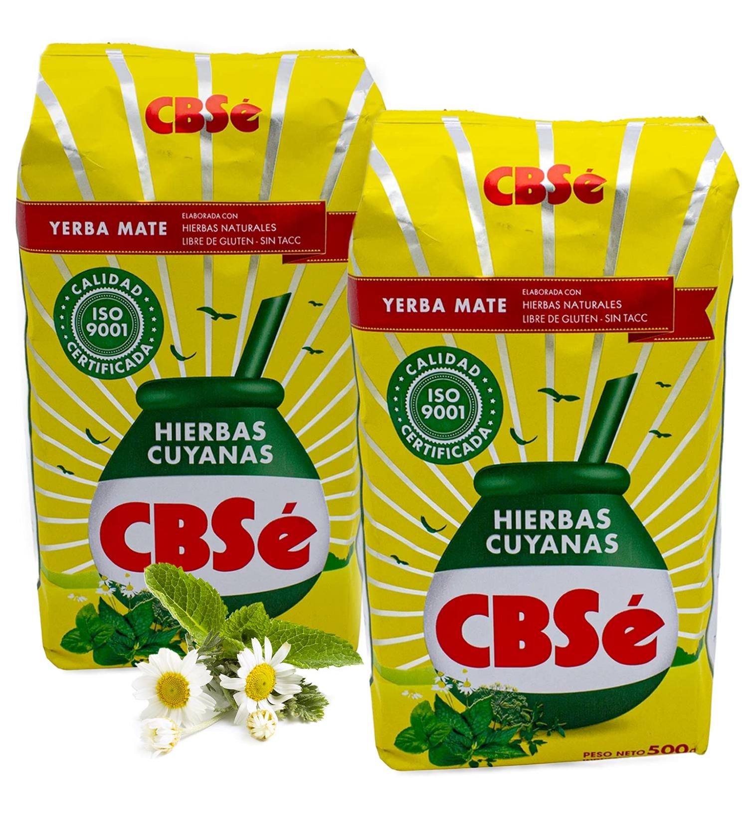  Yerbee Yerba Mate Hierbas Cuyanas CBS Tea 1kg (0.5kg x 2) in Argentina | Detox & Energy Drinks - Buy Online on GoSupps.com