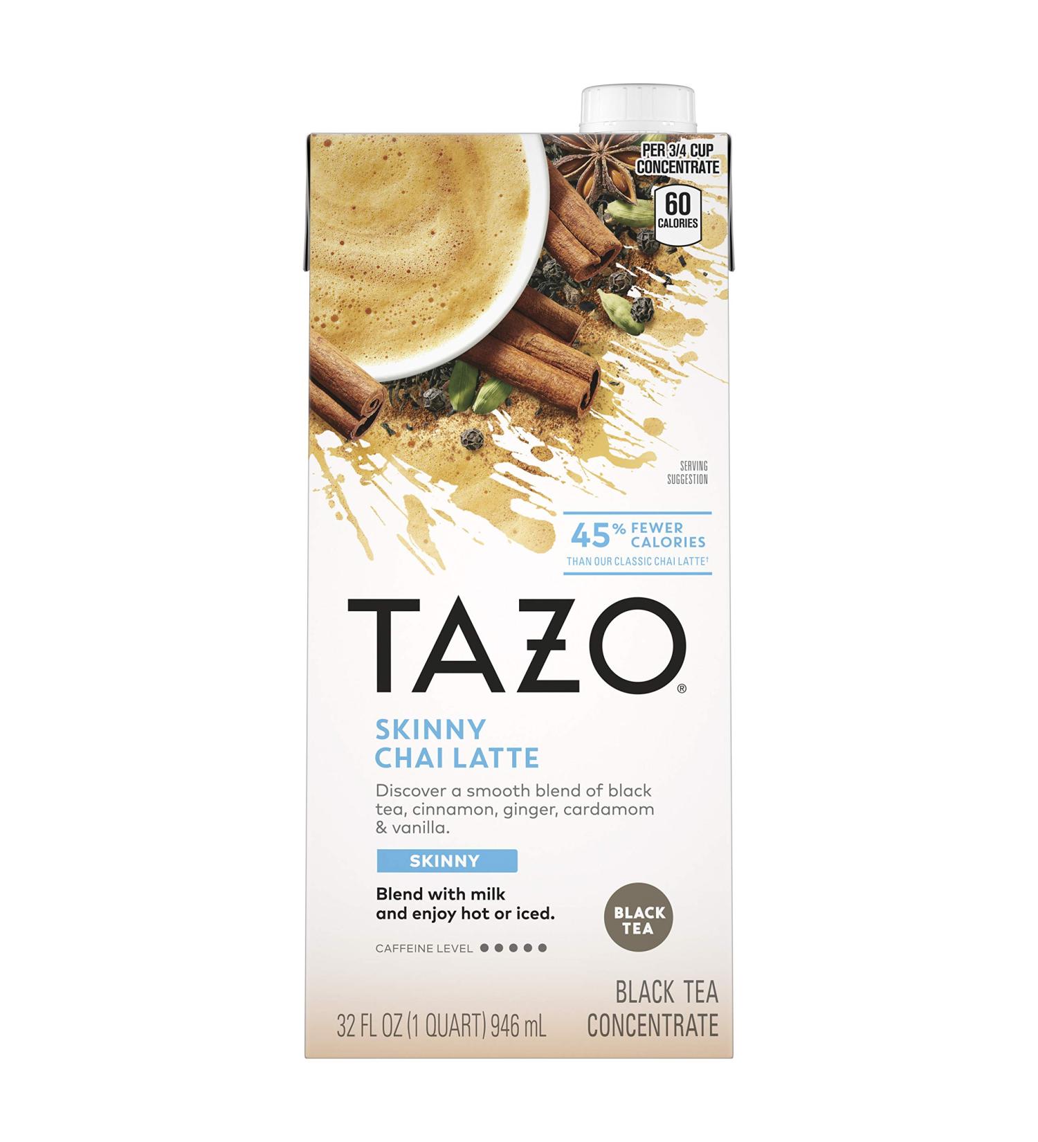 Tazo Skinny Chai latte Concentrate  32 oz - Buy Online on GoSupps.com