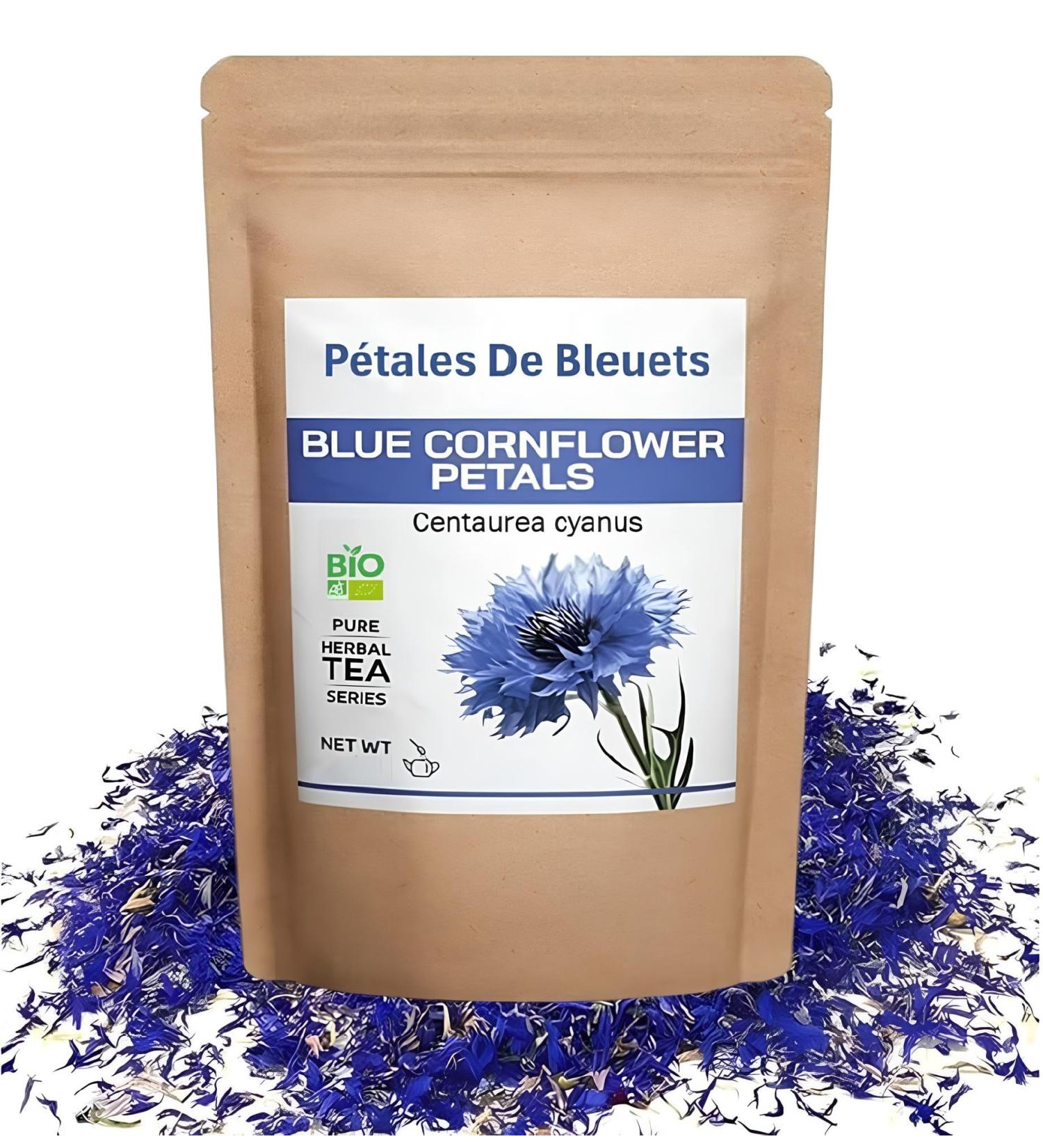 al badil Organic Blueberry Petals Centaurea cyanus Herbal Tea Edible and Decorative Flowers - Buy Online on GoSupps.com