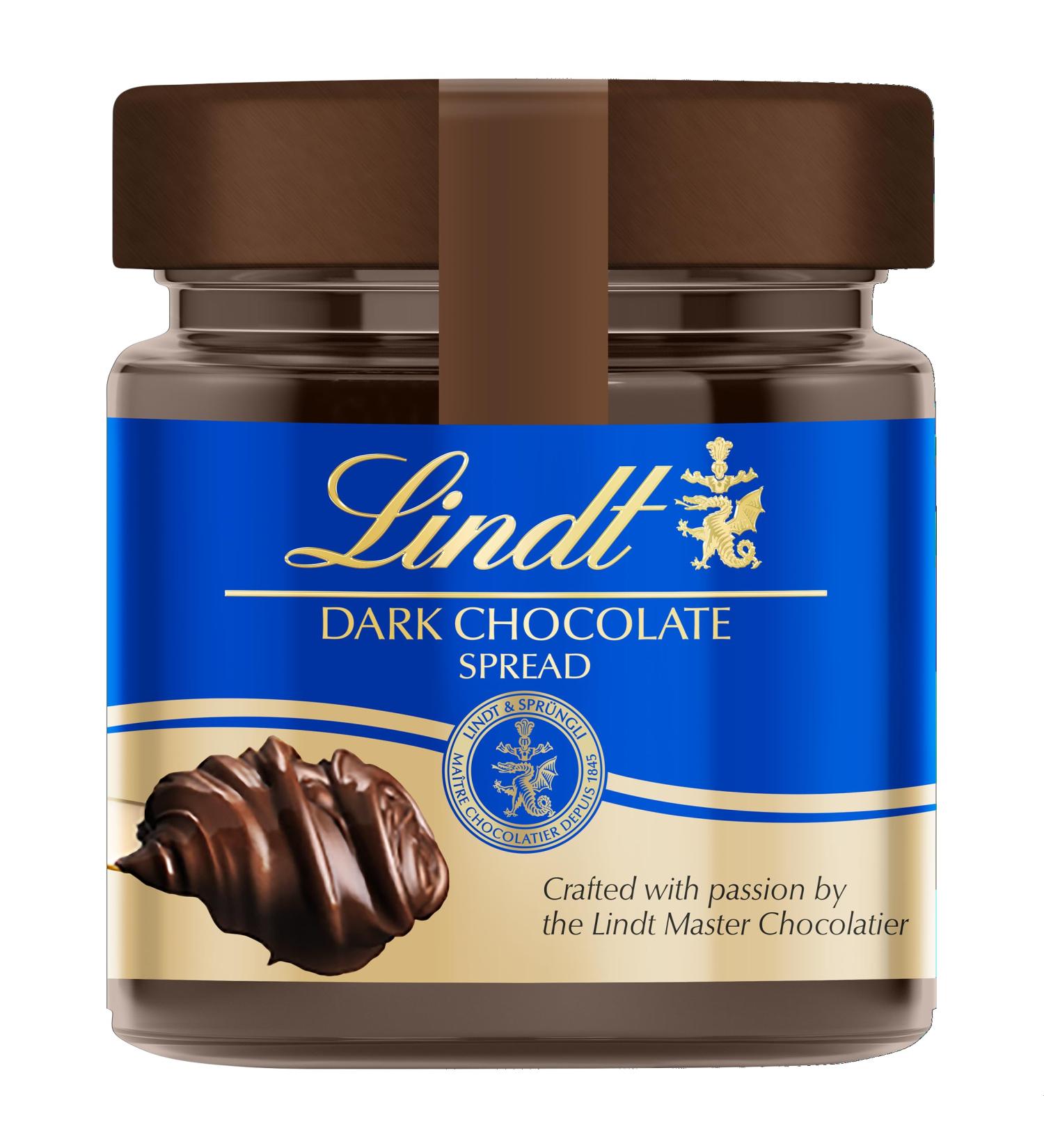 Lindt P te tartiner au chocolat noir 200 g x 6 - Buy Online on GoSupps.com
