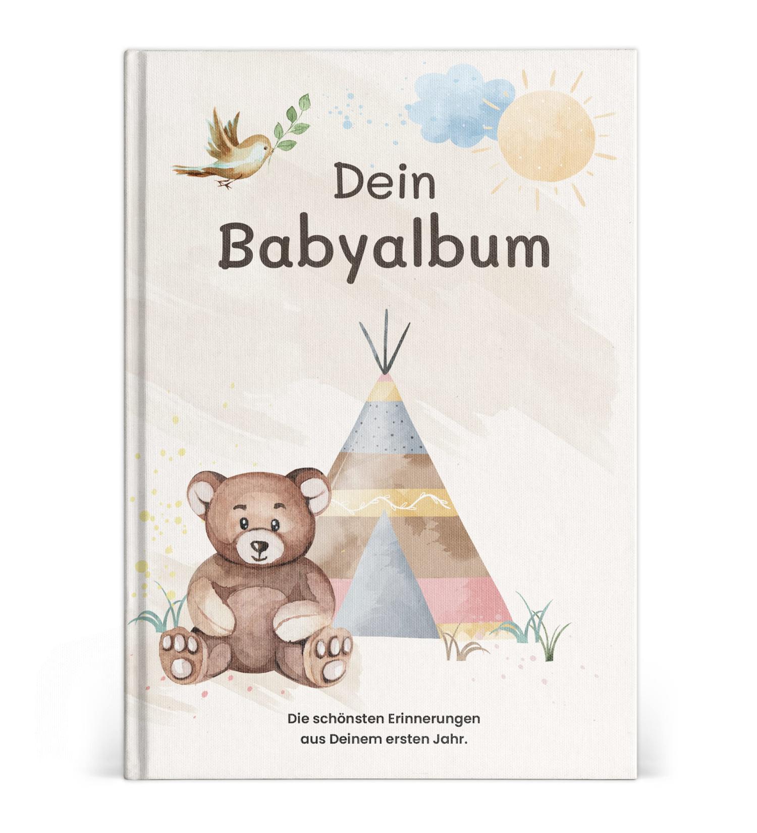 Buy Baby Album - The First Year Reminder Book for Boys & Girls | Colorful Photo Albums for Babies - Perfect Gift!   - Buy Online on GoSupps.com