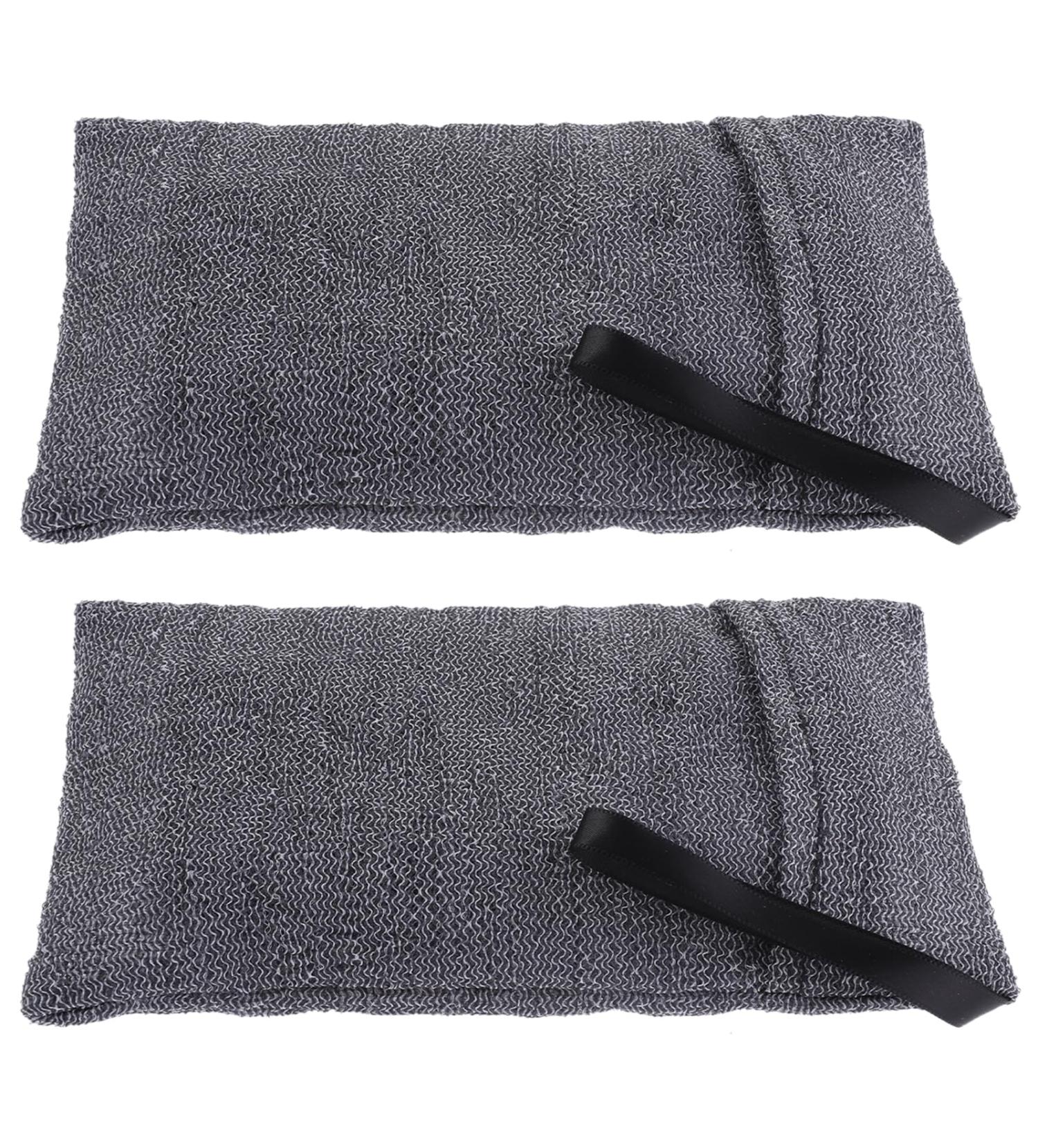 Buy WLLHYF 2PCS Exfoliating Soap Bag Saver - Mesh Bar & Scented Soap Lather Pouch - Foaming Shower & Bath Body Scrubber for Men & Women (Gray - Buy Online on GoSupps.com