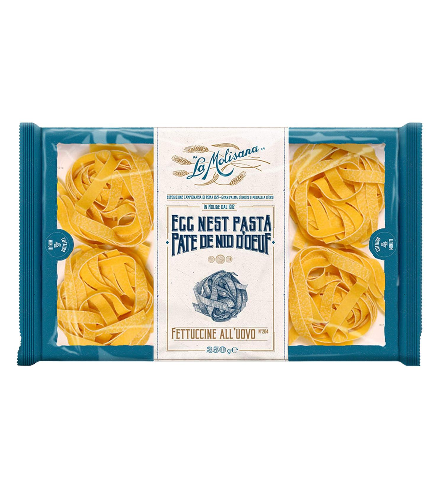 La Molisana Egg Fettuccine N.204 250g - Buy Online on GoSupps.com