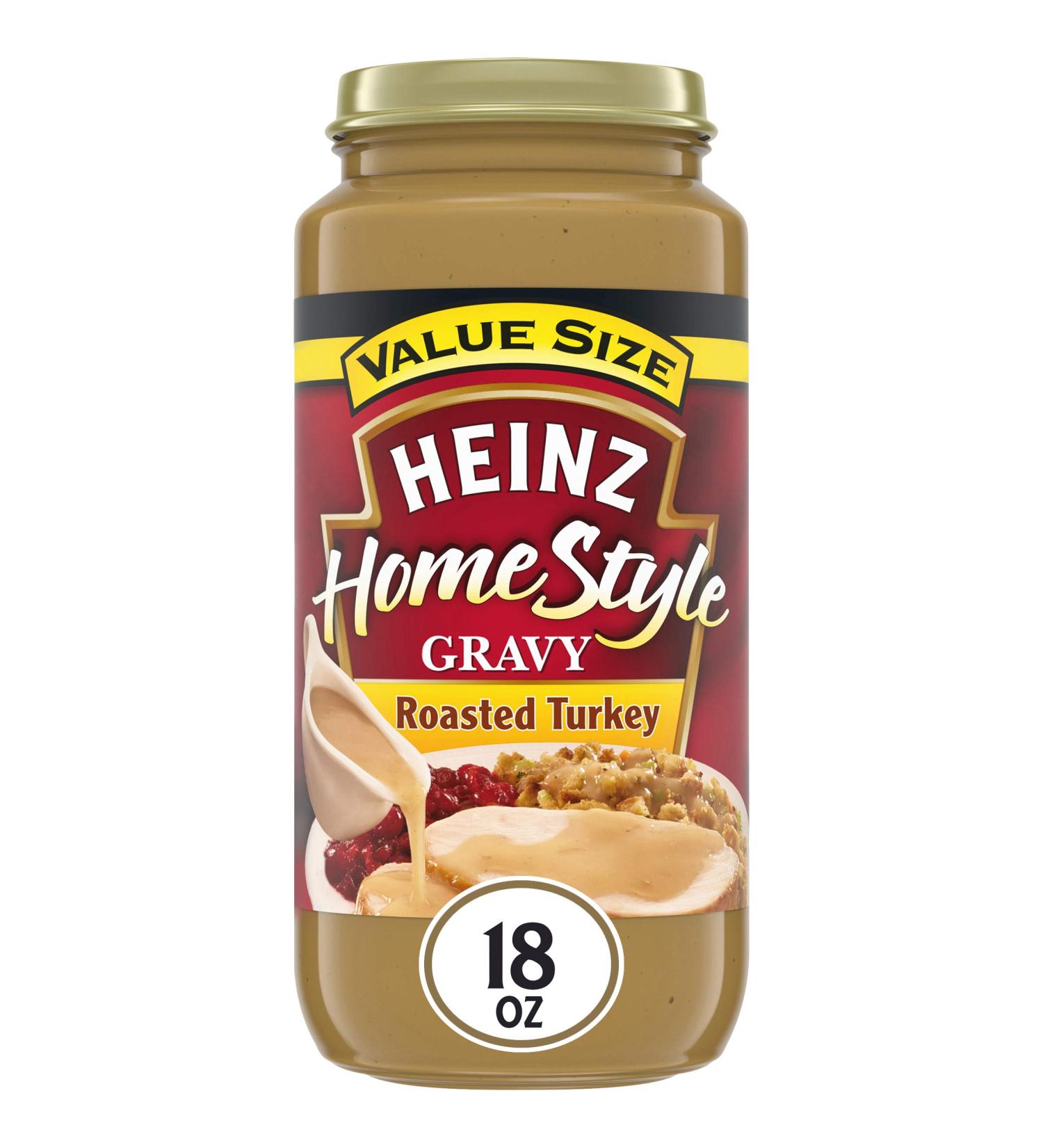 Heinz Homestyle Roasted Turkey Gravy 18 oz | Delicious Homestyle Flavor - Buy Online on GoSupps.com