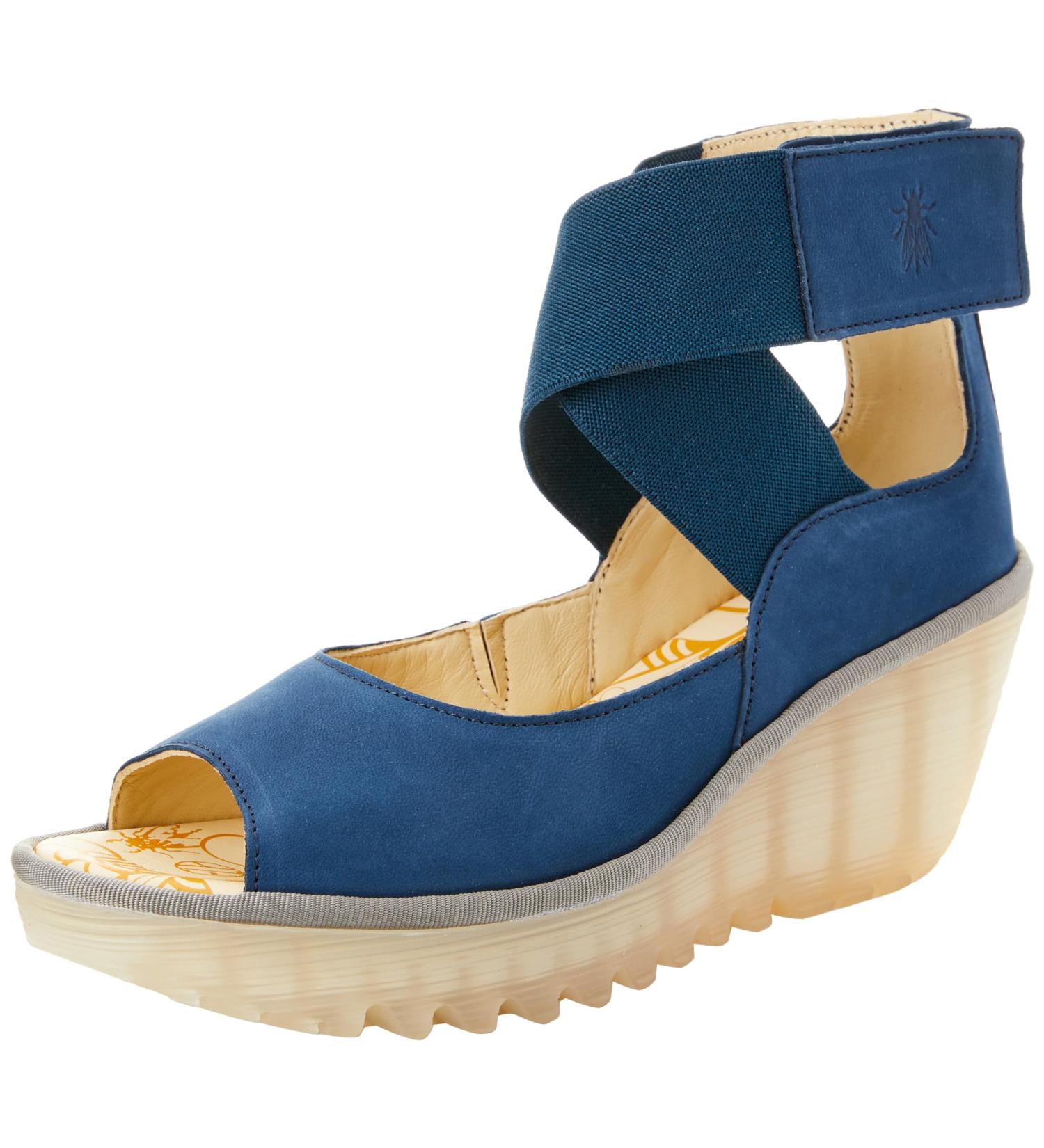 Fly London Women's Yefi473fly Sandal 7 UK Blue - Buy Online on GoSupps.com