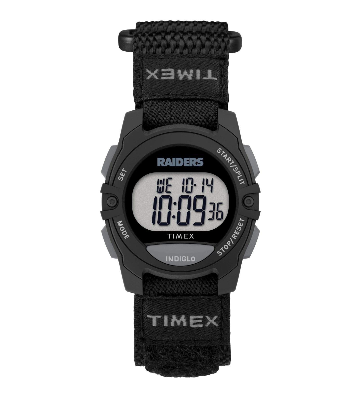 Timex Unisex NFL Rivalry 33mm Digital Watch Oakland Raiders