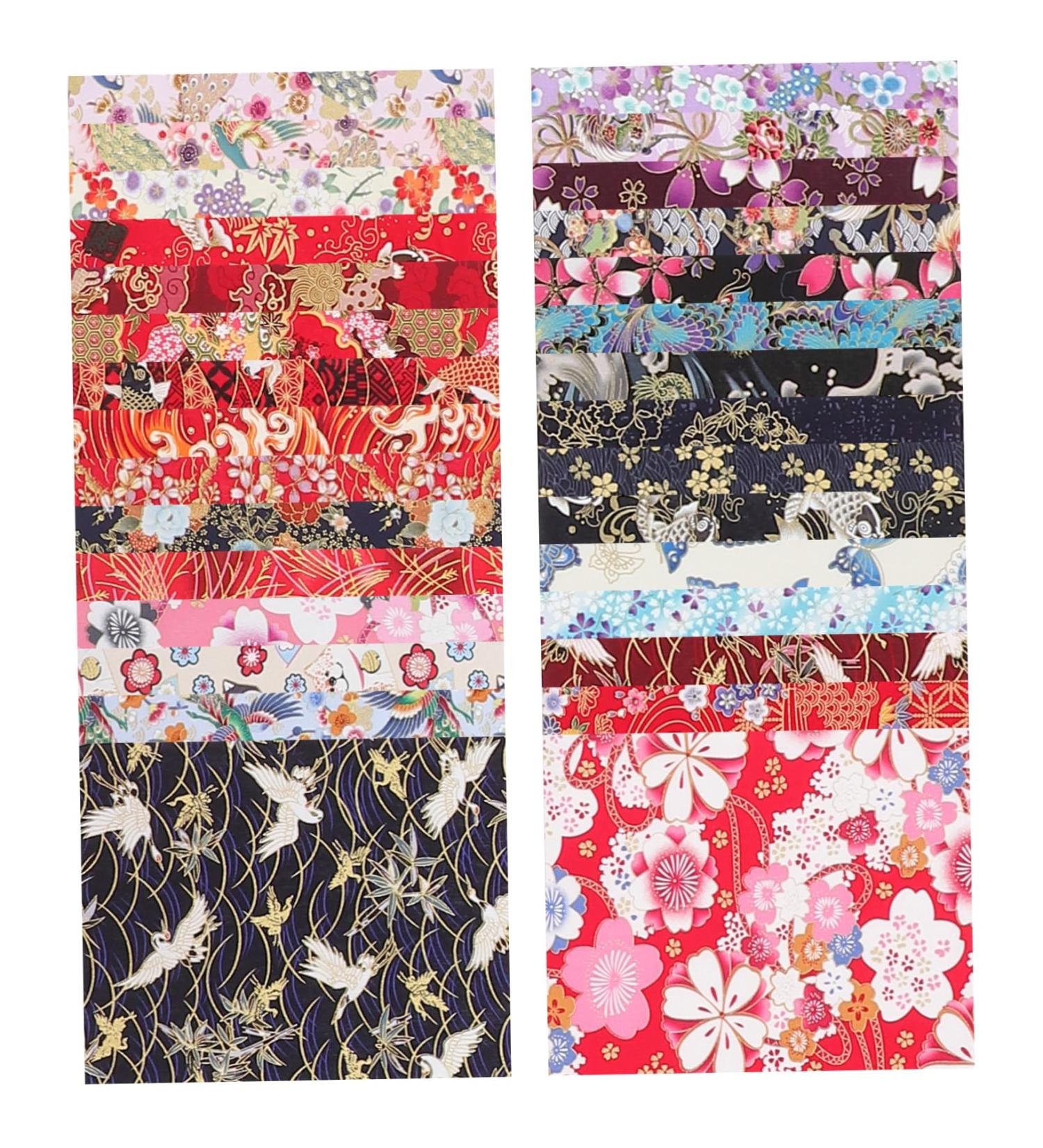 NUOBESTY 30 Sheets Plain Floral Cloth Set Floral Printed Cloth Diy Cotton Fabrics Household Products Bronzing - Buy Online on GoSupps.com