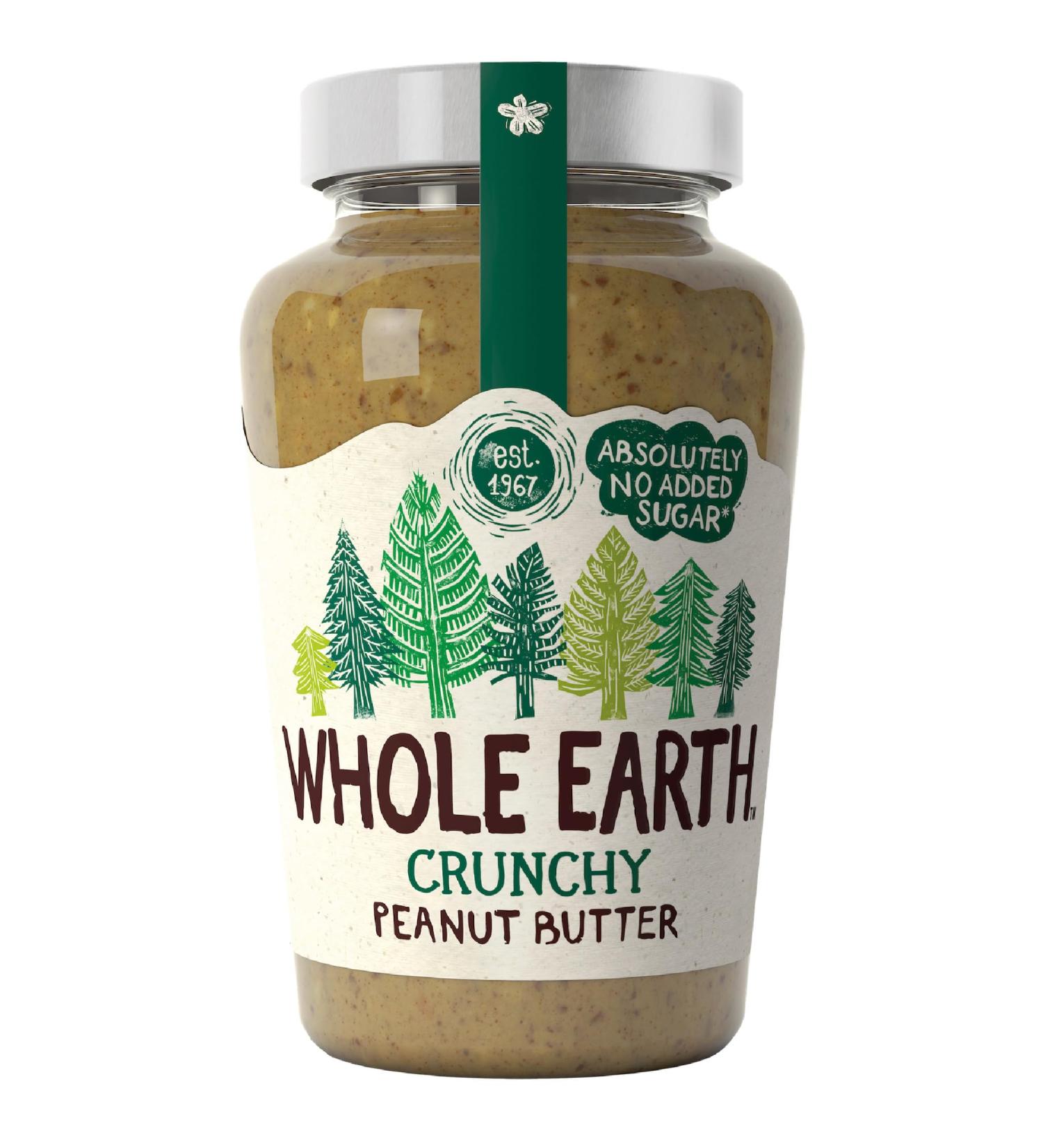 Whole Earth Crunchy Peanut Butter 454g (Case of 6)
