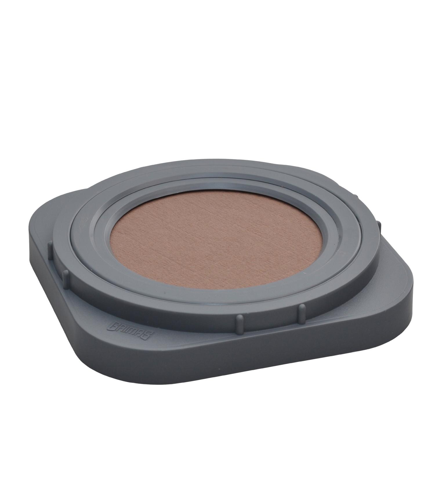 Compact powder 8 g dark brown