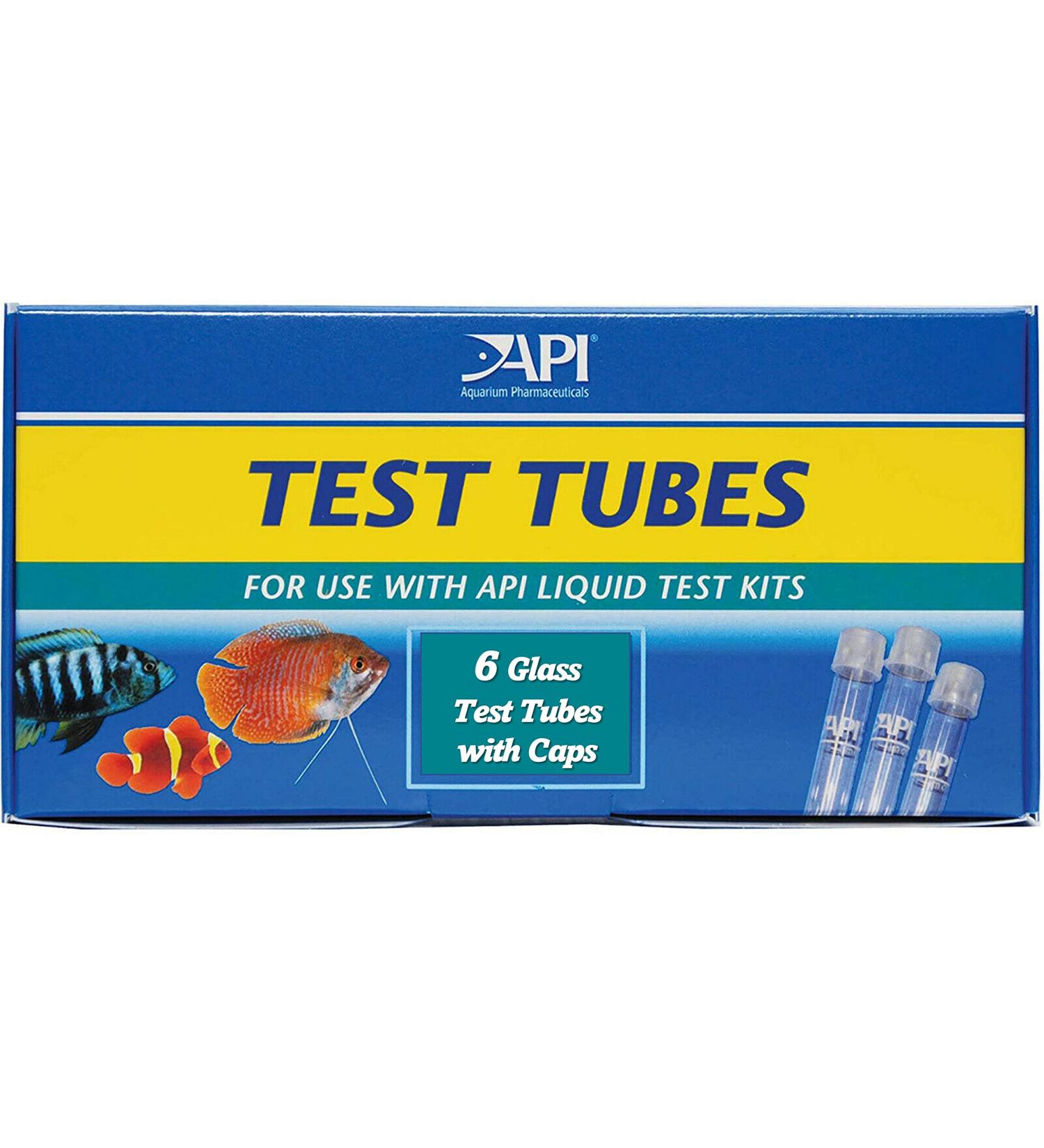 API Replacement Test Tubes for Aquarium Test Kits 6 Pack Bundle