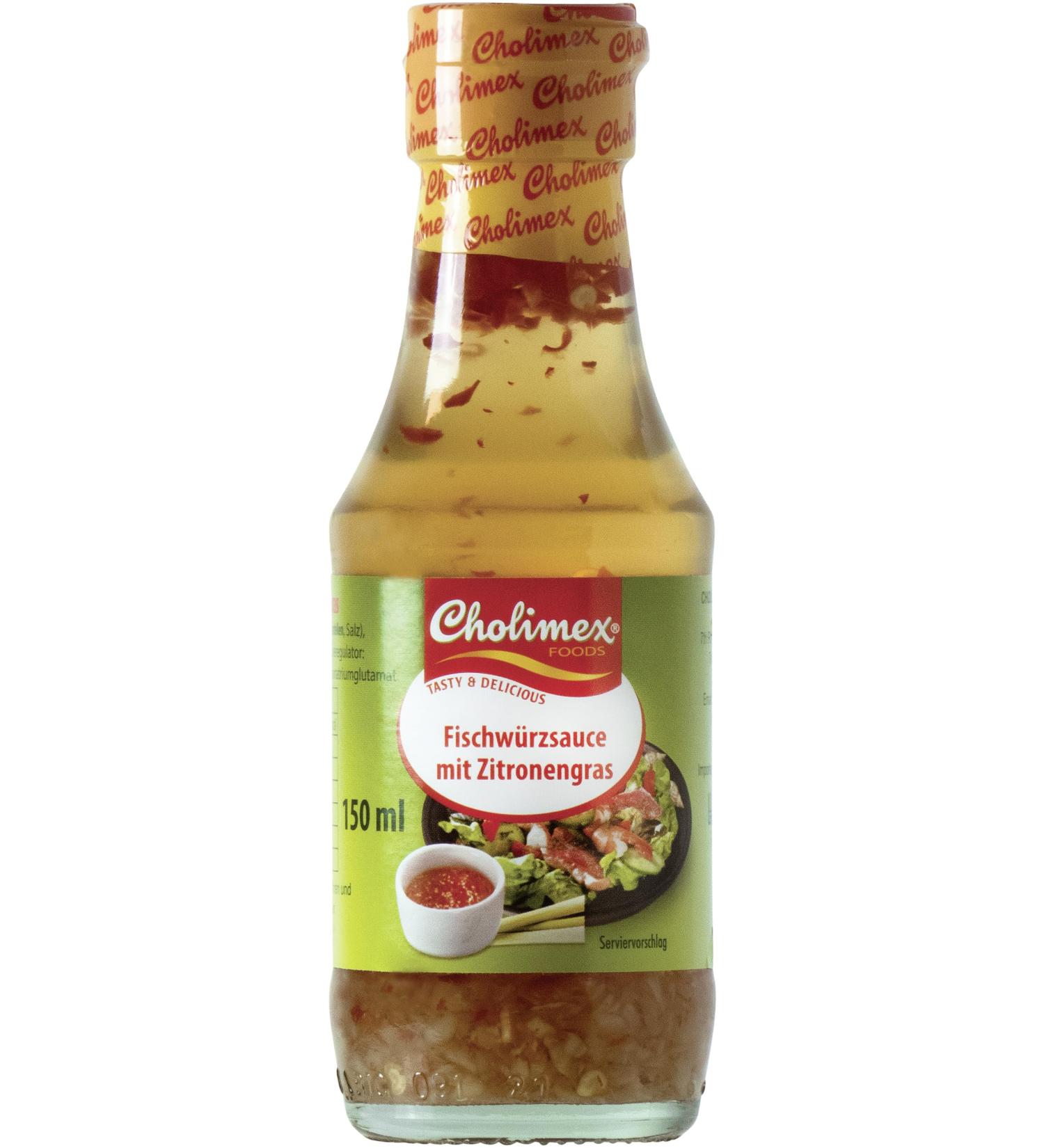 CHOLIMEX fish sauce with lemongrass 180 g 150 ml