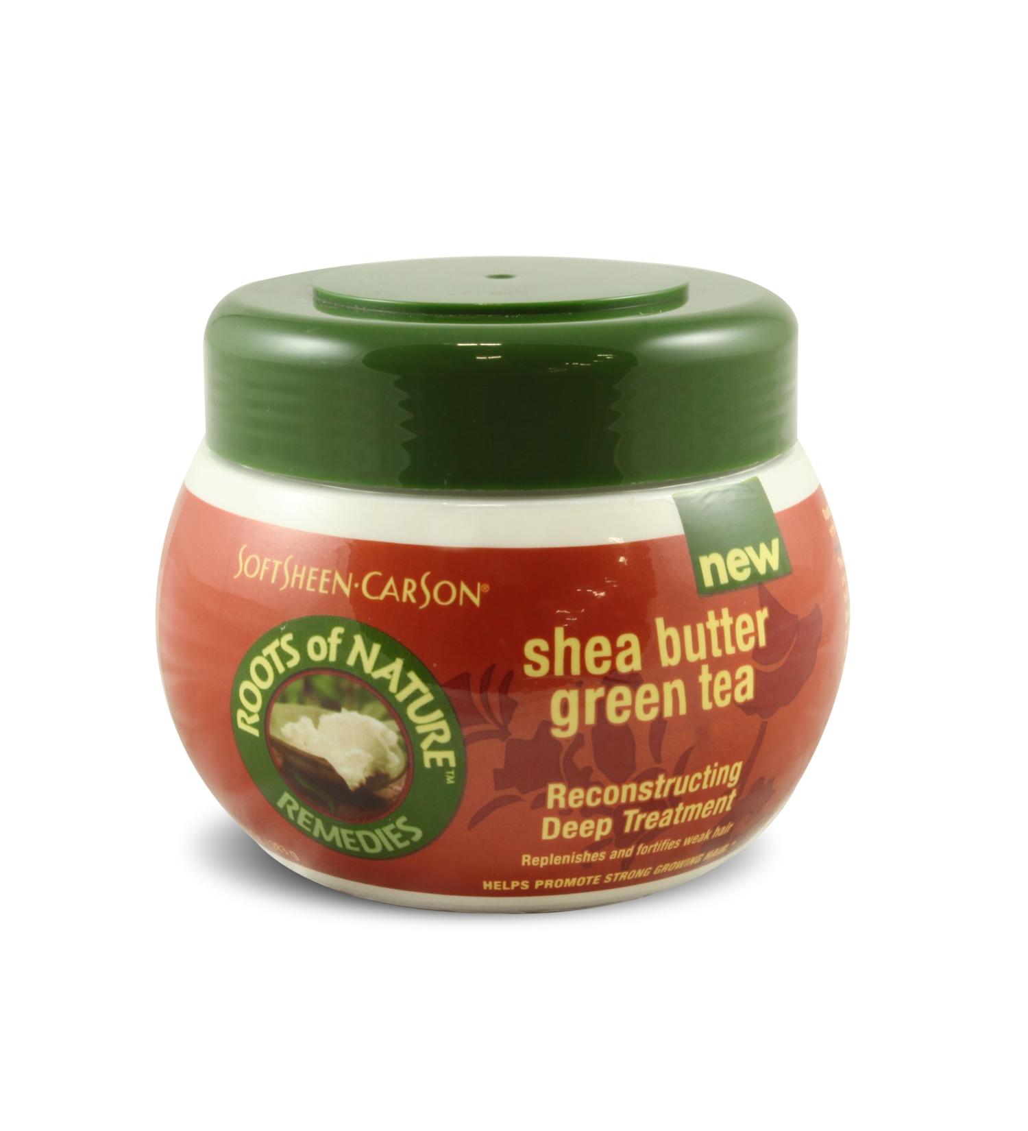 Roots Of Nature Reconstructing Deep Treatment With Green Tea and Shea Butter 10 oz