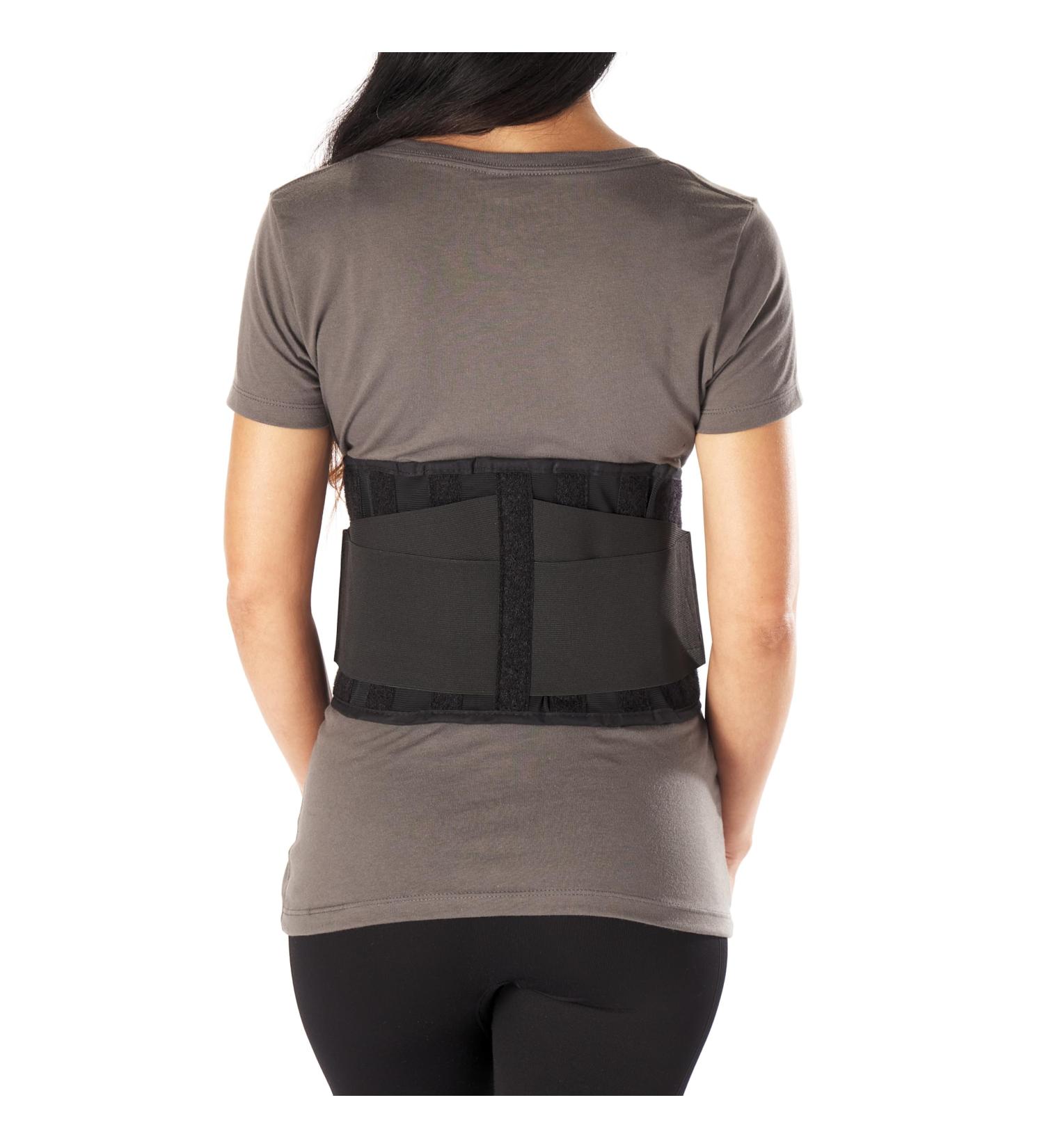 Elastic Lumbar Support Belt - Breathable Back Support for Pain Relief | Lightweight Brace with Compressive Pad | International Shipping Available - Buy Online on GoSupps.com